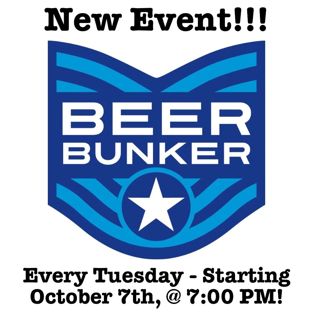 Announcing, NEW VENUE!! @beer.bunker.pdx joins us starting Tuesday, October 7th! In the eastern shadow of Mt. Tabor as you head up Stark Street, this spot has a lot going for it for those of you in those neighborhoods. Friendly staff, a great tap lis
