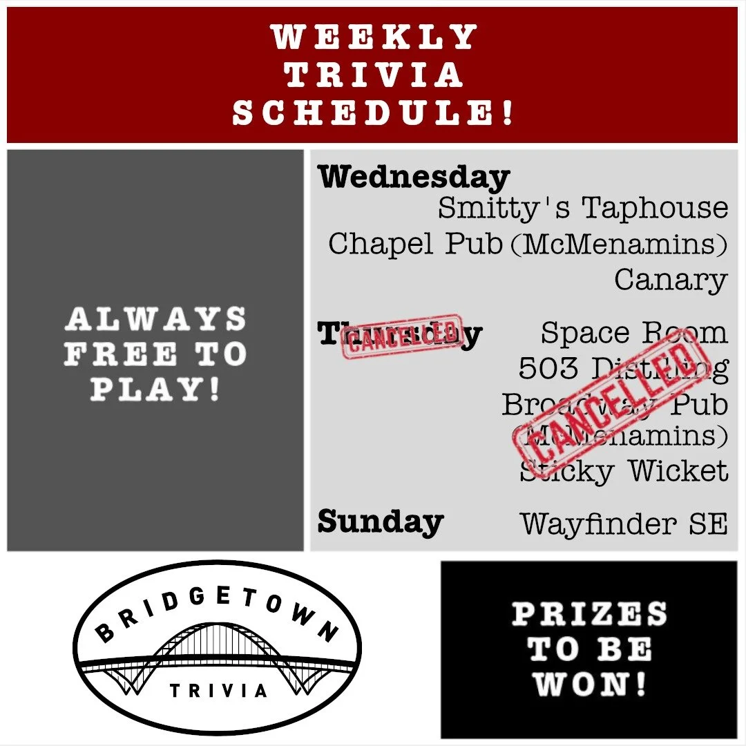 35 players! Yes, not a typo, that is our maximum team size. Why do we point this out you might ask?

We actively recommend that you bring the whole group to the Wednesday games at @smittystaphouse, @mcmenamins Chapel Pub, and @canarypdx. Every year w