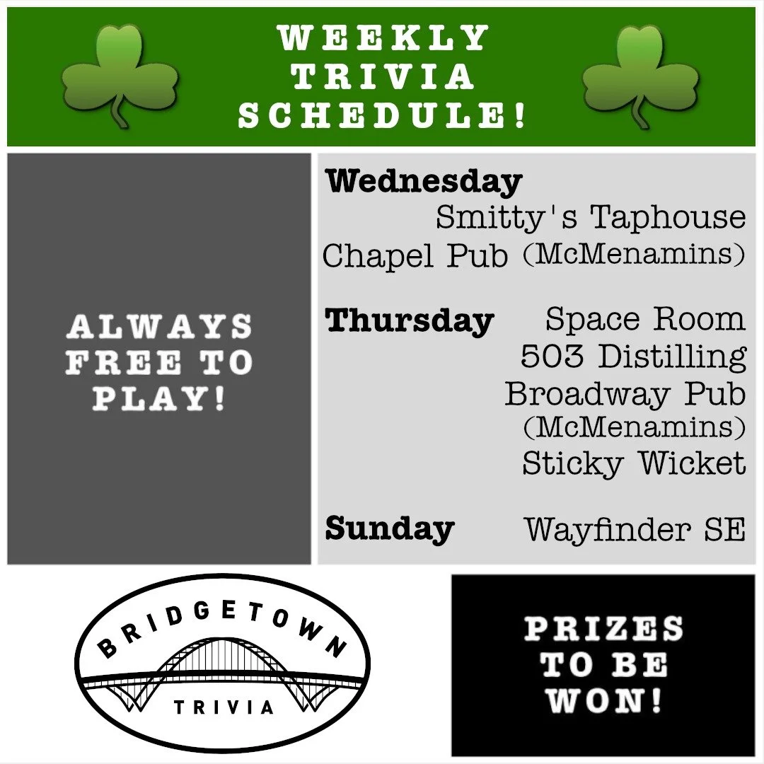 Games tonight at 3 locations: @sidestreetpdx, @gift_pdx, and @thepaladinsleague. 🍀

Also, Tournament of Champions RSVPs need to be returned right away! 💯

And a toast: Sl&aacute;inte! 😍