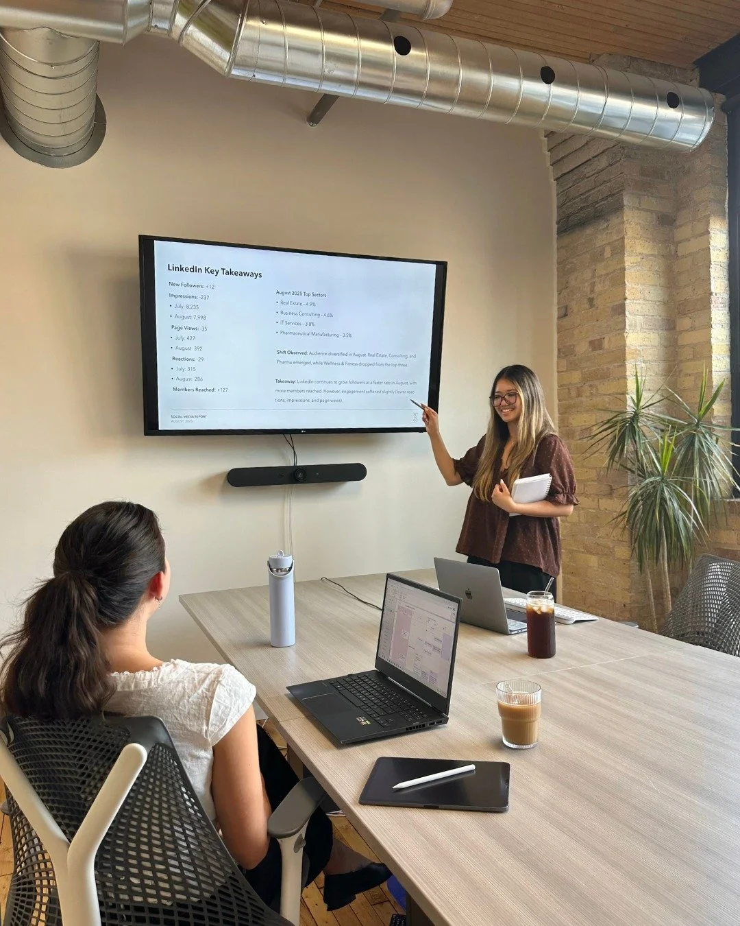 This summer, we’re excited to have Andrea join us as a Marketing & Communications Co-op Student! Over the past few months, she’s been learning new tools, gaining exposure to the architectural industry, and leading the firm’s soc