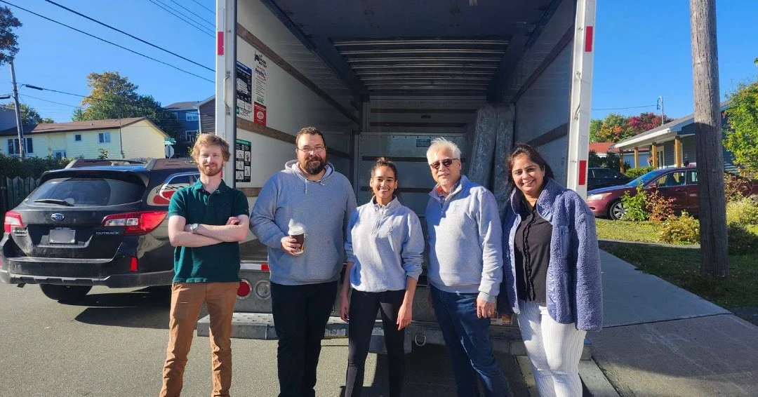 During our recent visit to St. John’s for the @nlhsdocs Ambulatory Health Hub,  G architects joined KMK Capital and Home Again Furniture Bank for a community delivery day—helping provide furniture to families in need across the region.