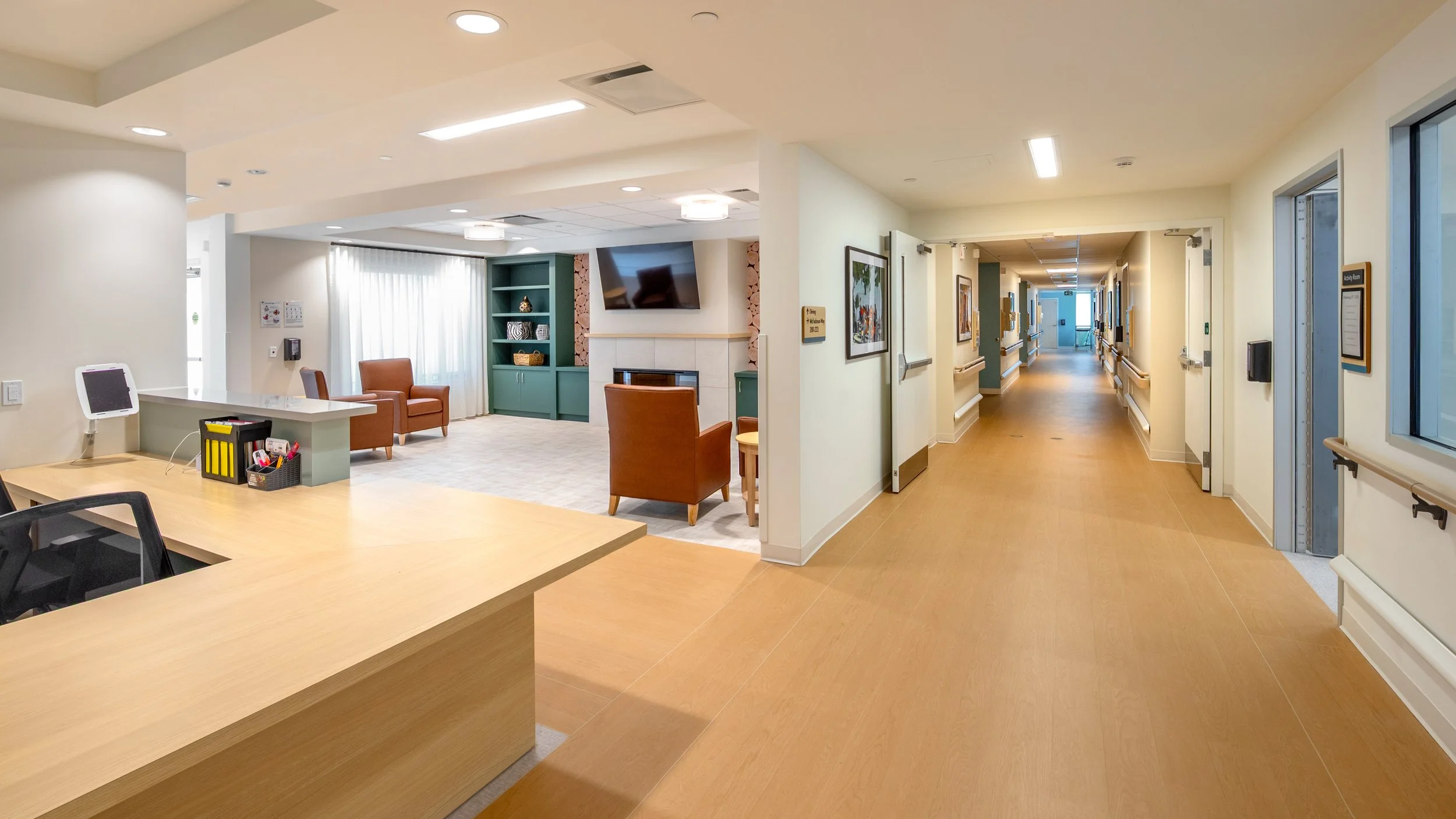   Village Green Long-Term Care - Nurse Station  