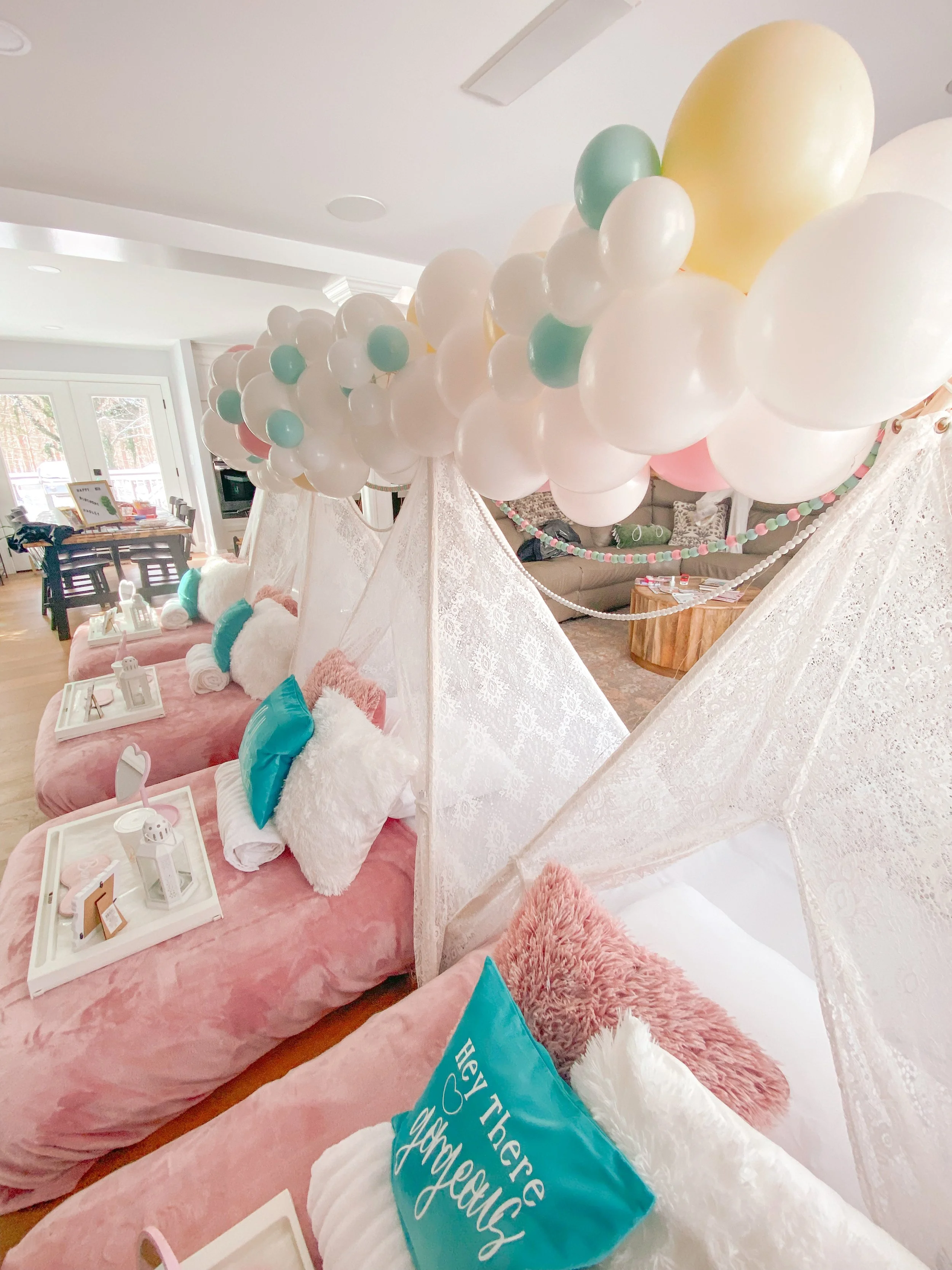 teepee sleepover spa party.JPG