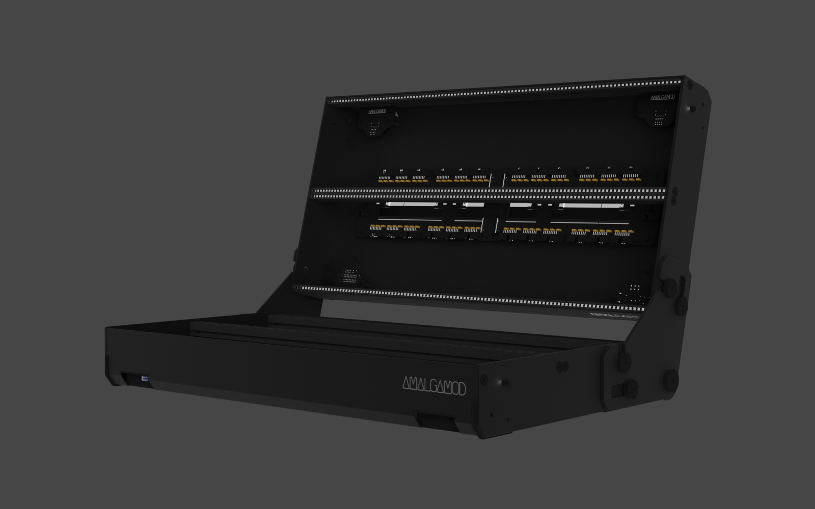 14U/104HP Eurorack Travel Case | Amalgamod Melbourne — Amalgamod