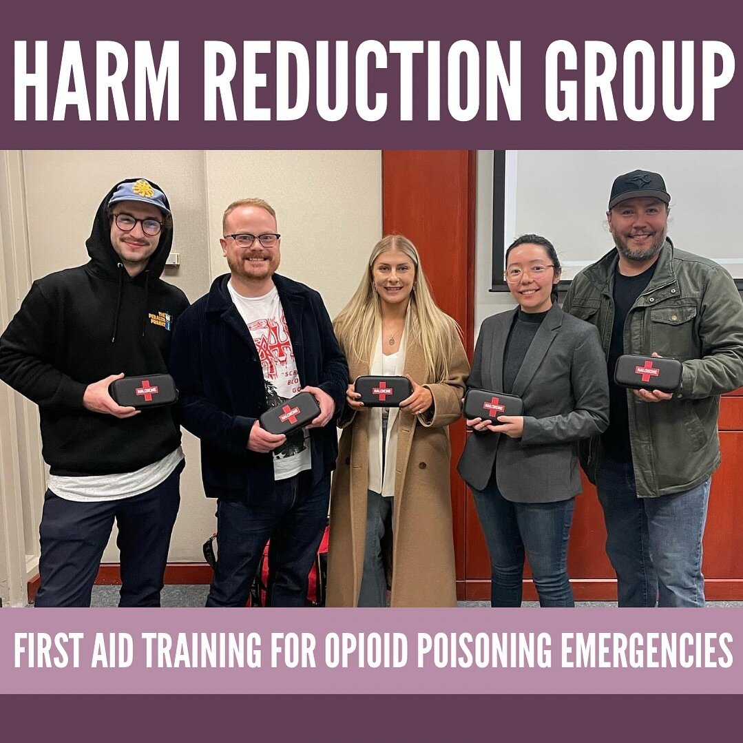Last week, the Robson Hall Harm Reduction Group hosted a training event on overdose first aid as well as a community panel! Thank you to everyone who came out and participated in this meaningful educational opportunity! Special thanks to the RHHRG fo