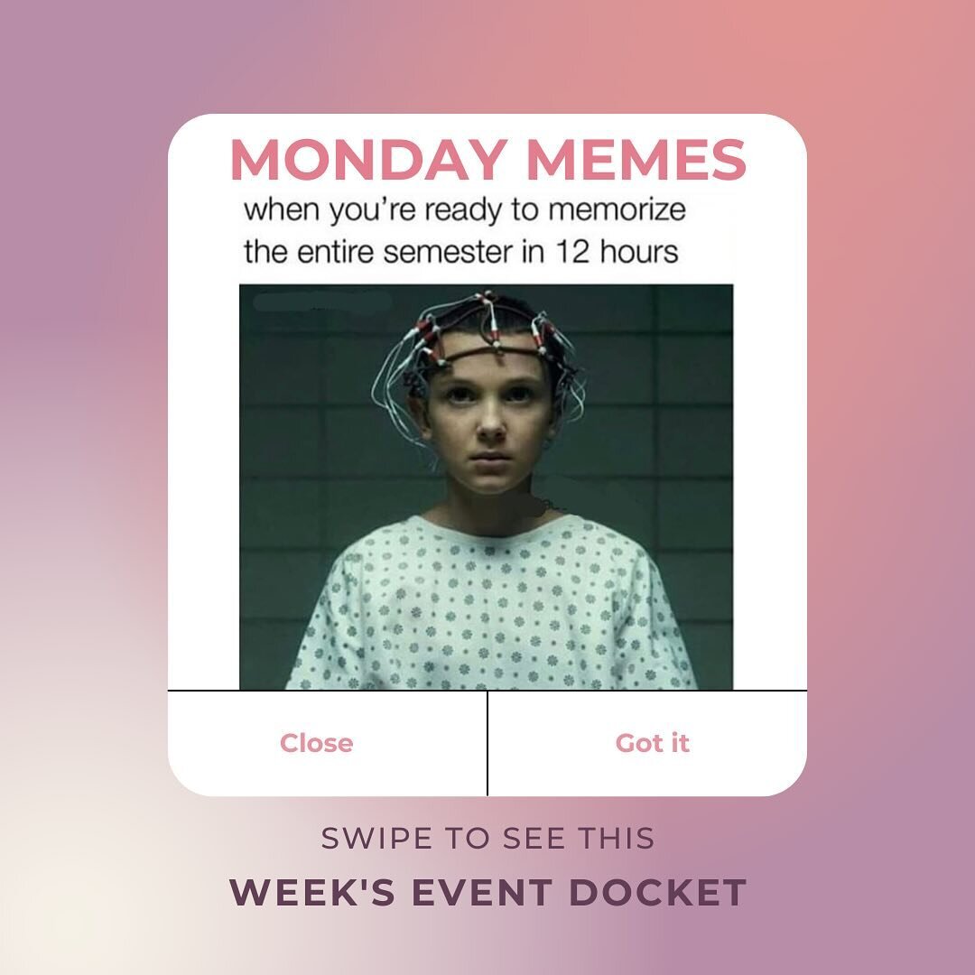 Almost time to lock in. 🧇 

Swipe to see this week's event docket! If you want to see events that are scheduled further in advance, please visit robsonmlsa.ca/event-calendar.
