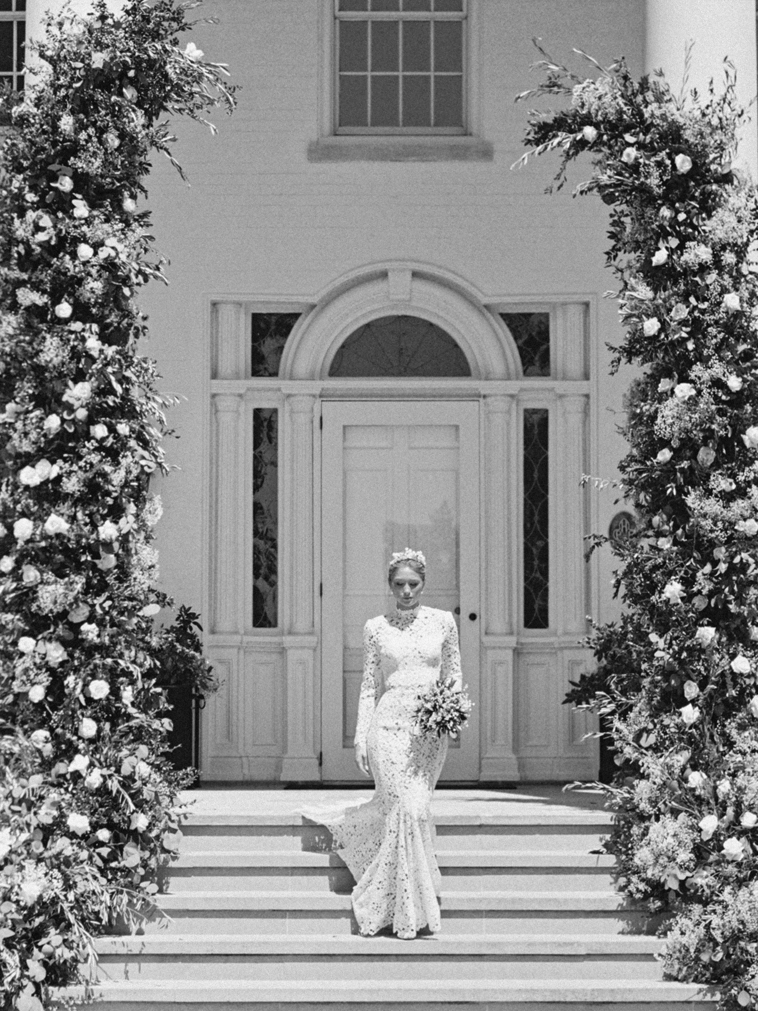 Senators daughters wedding in Paris KY bridal portrait by Makers House™