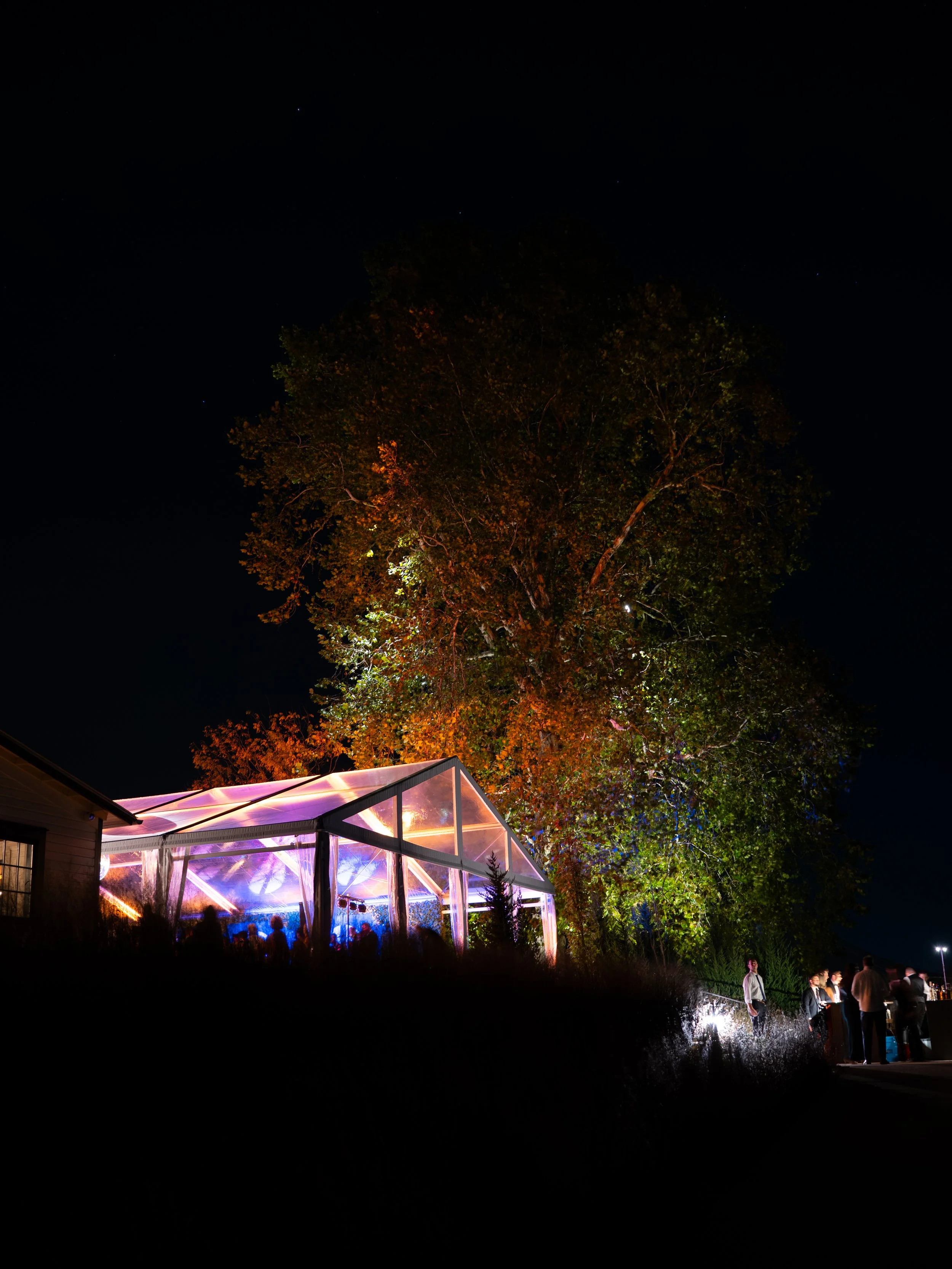 Wedding tent design by Makers House™ at Ashbourne Farms