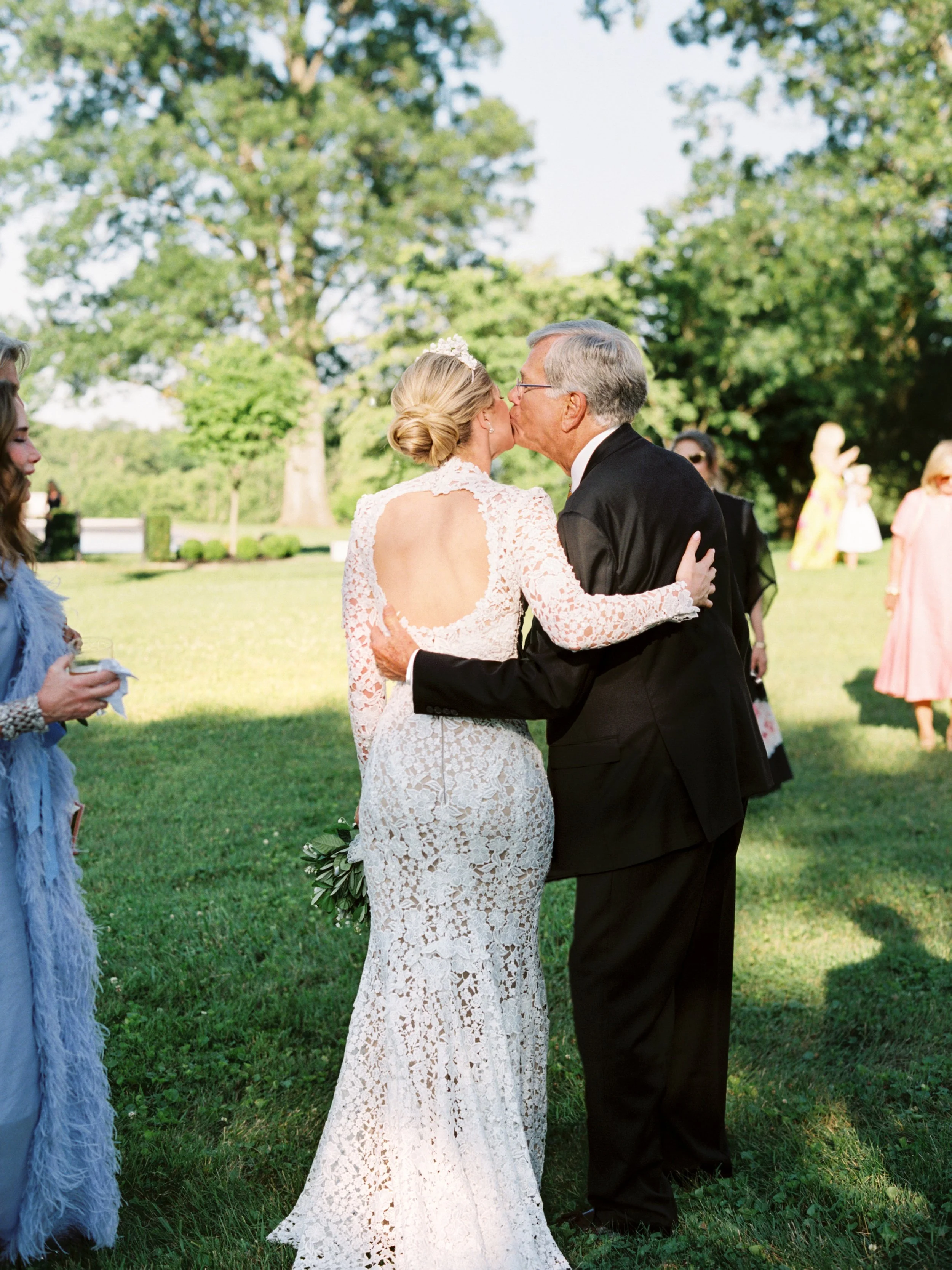 Senator Trent Lott at his granddaughters wedding in Paris, Kentucky