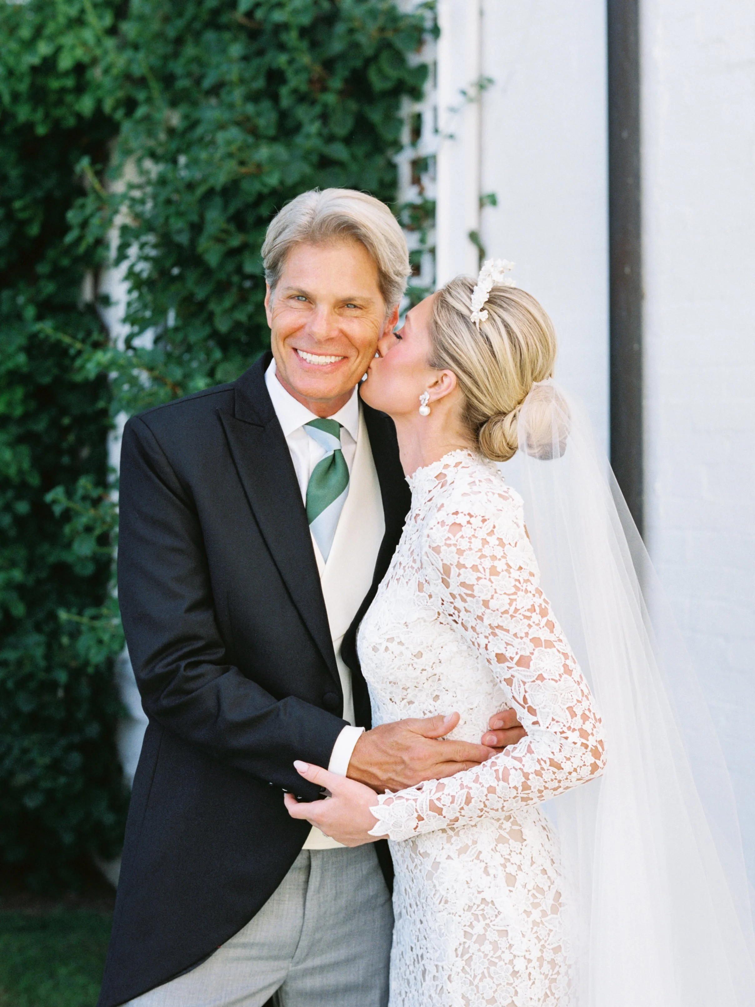 bride and her father on his daughters wedding day in paris kentucky