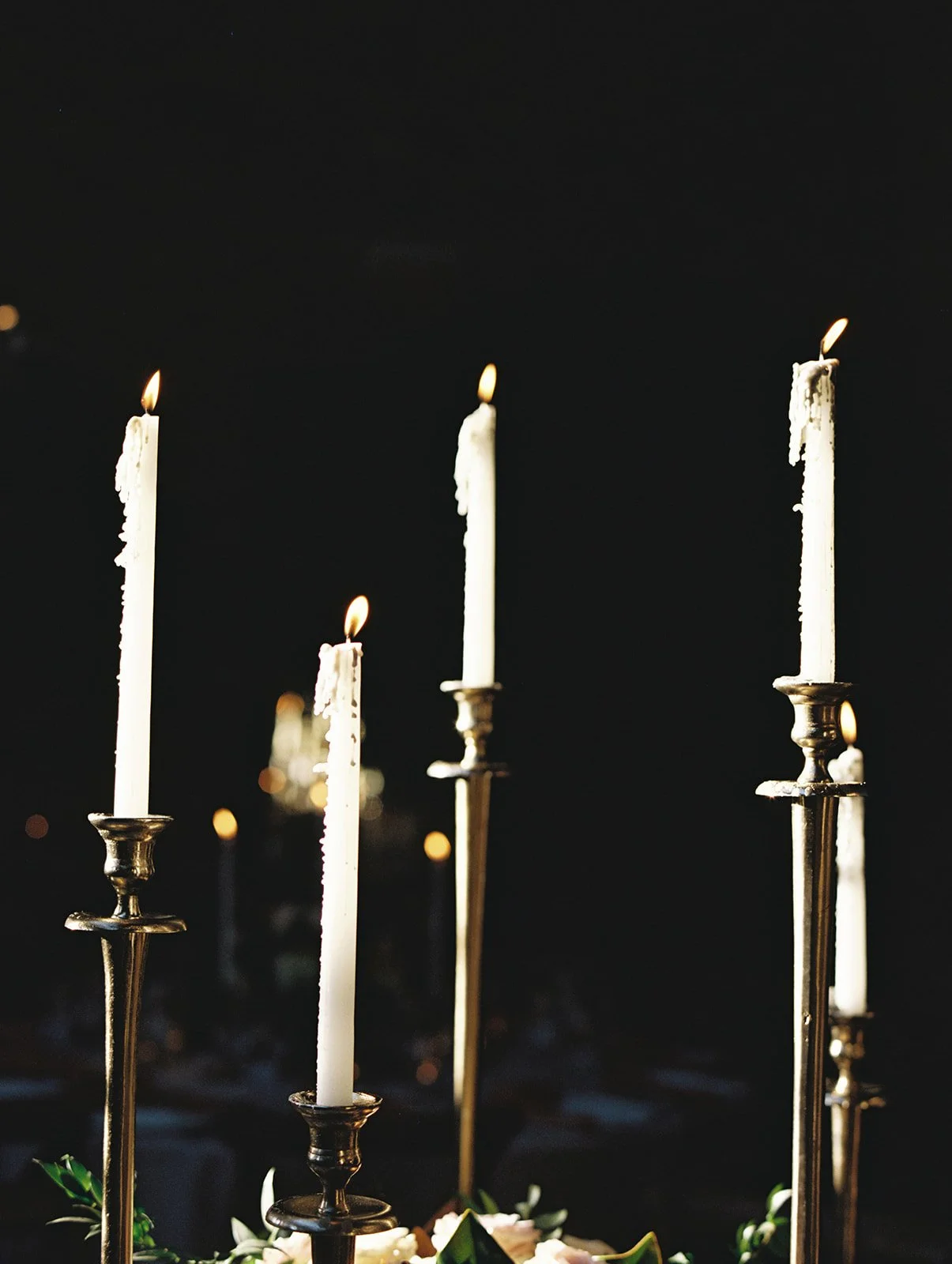 Candlelit wedding at Apiary
