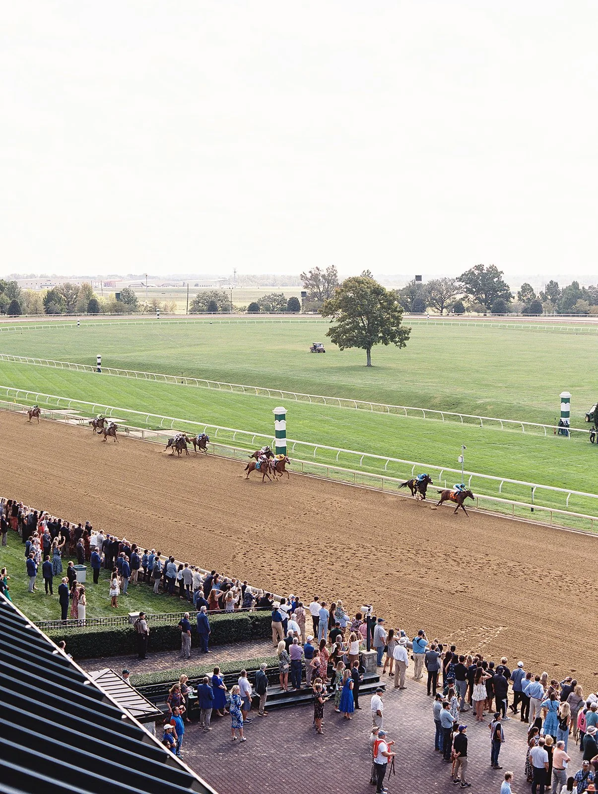 Keeneland races on bride's wedding day