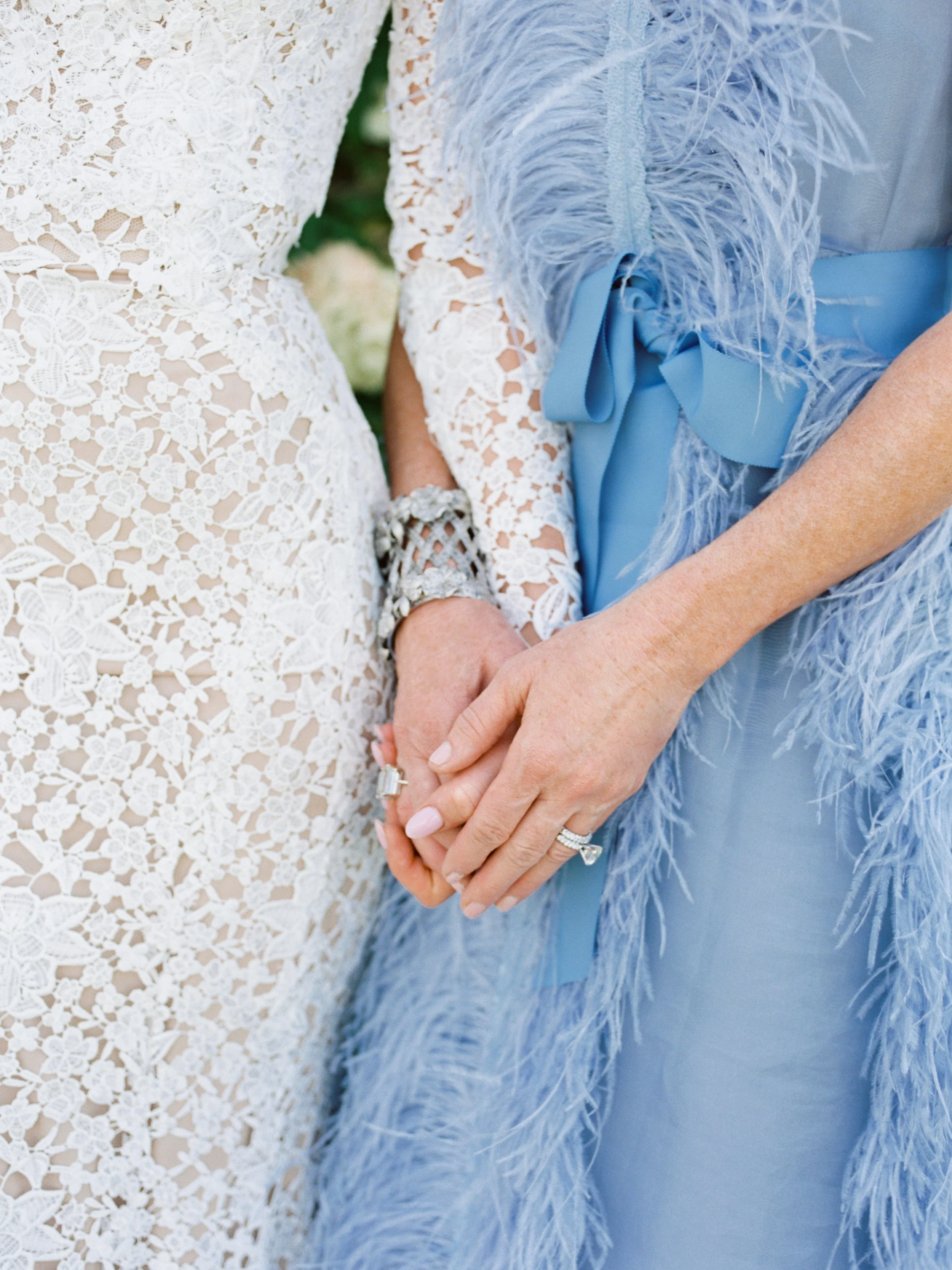 Designer bride attire for her paris, ky wedding