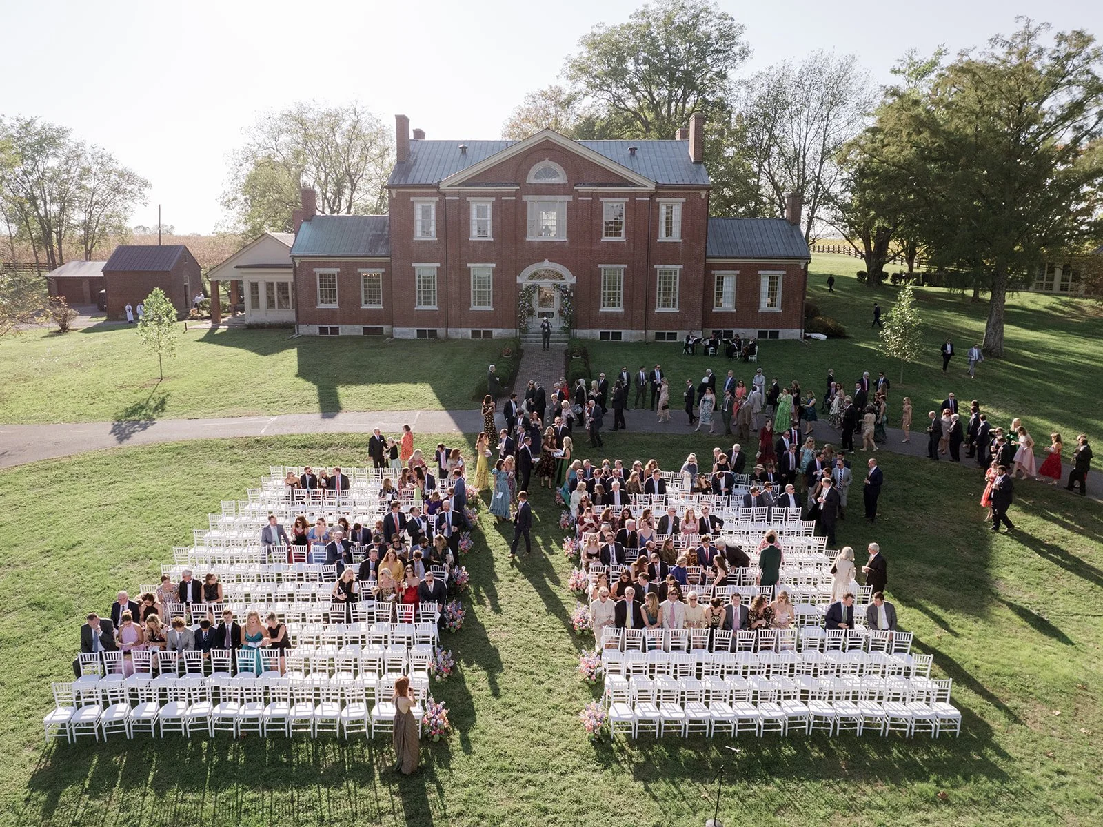 beautifully designed horse farm estate wedding in lexington ky