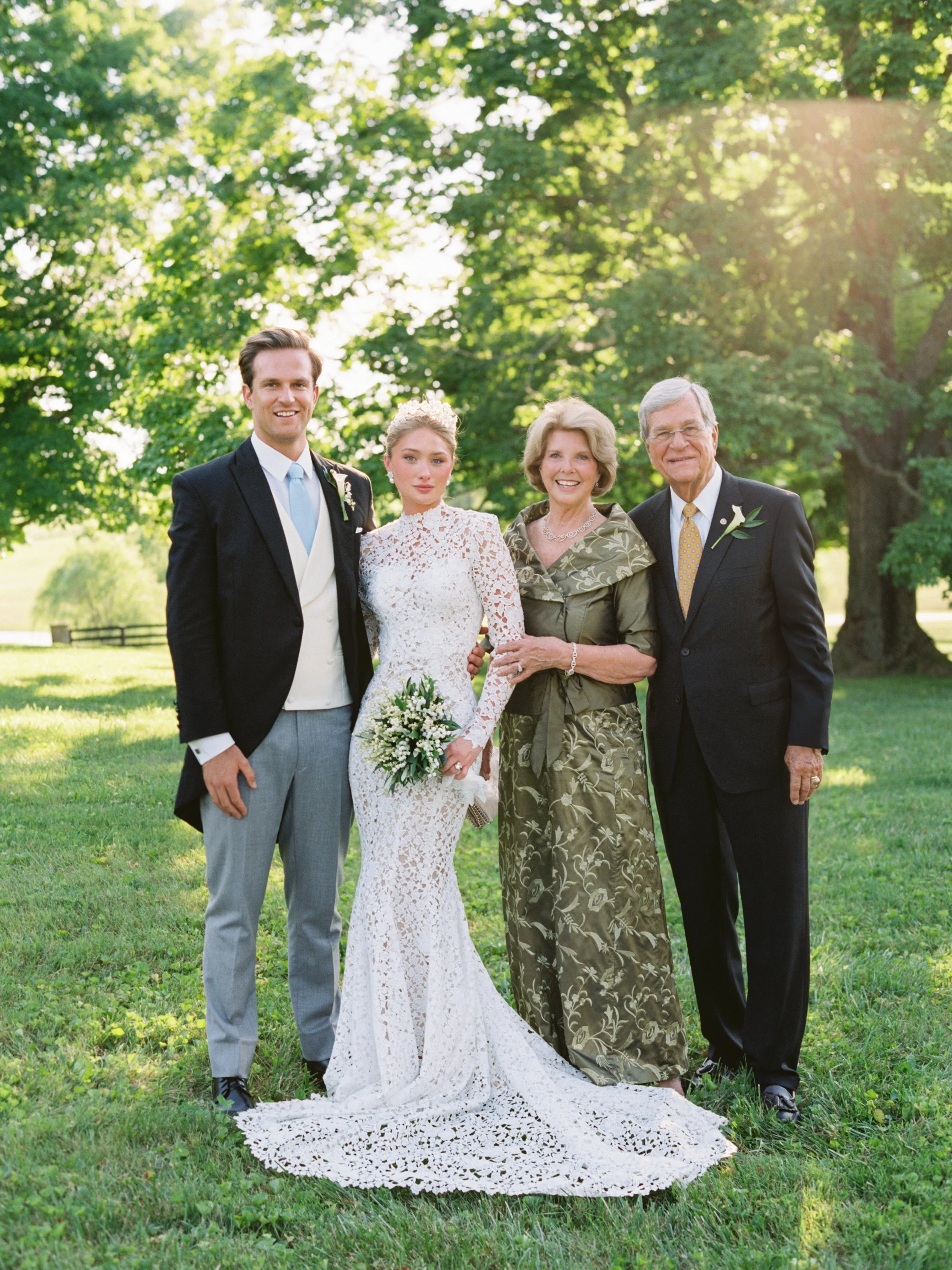 Senator Trent Lott at his granddaughters wedding in Paris, Kentucky