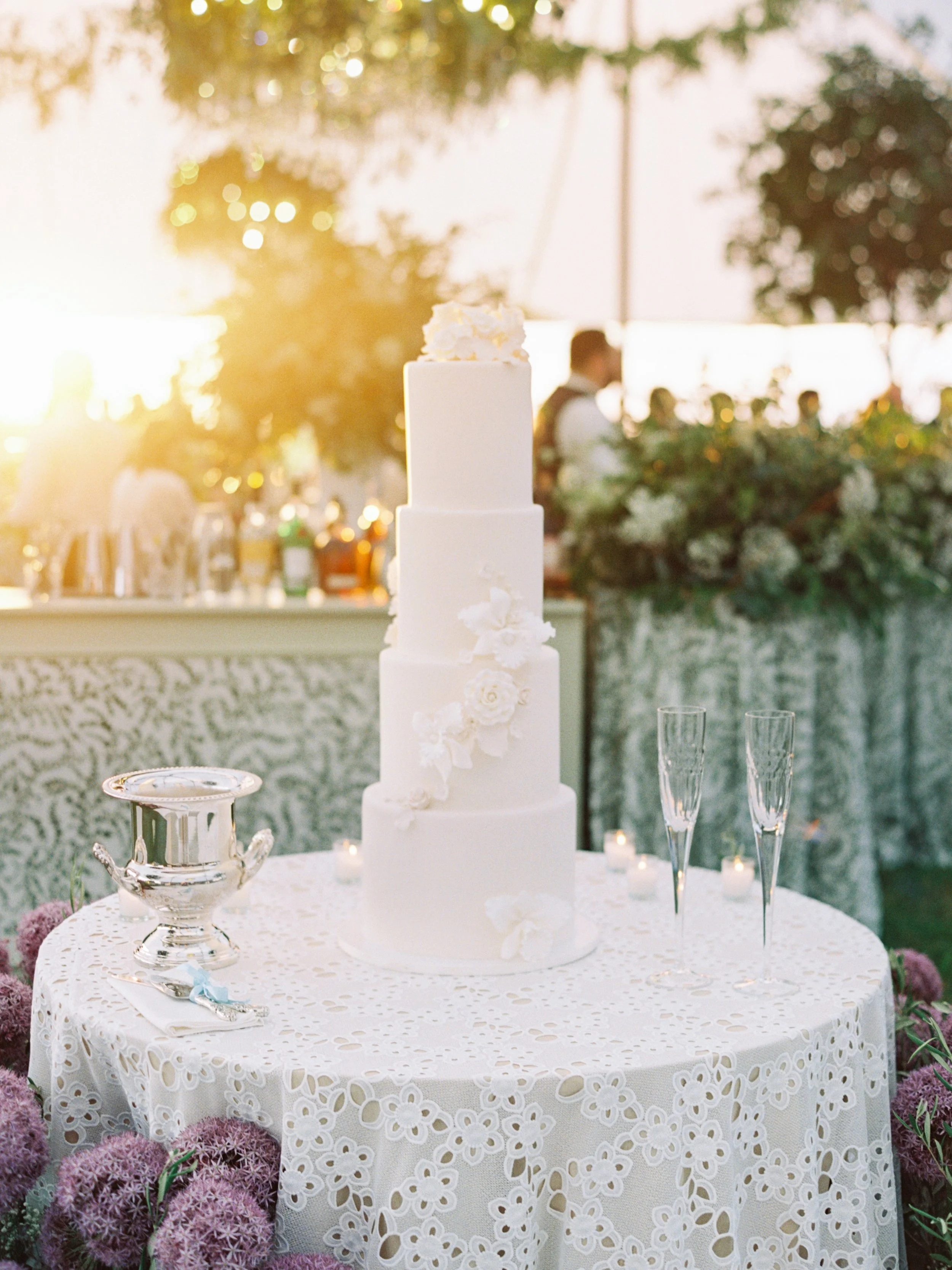 Martine's Pastries wedding cake in Lexington KY