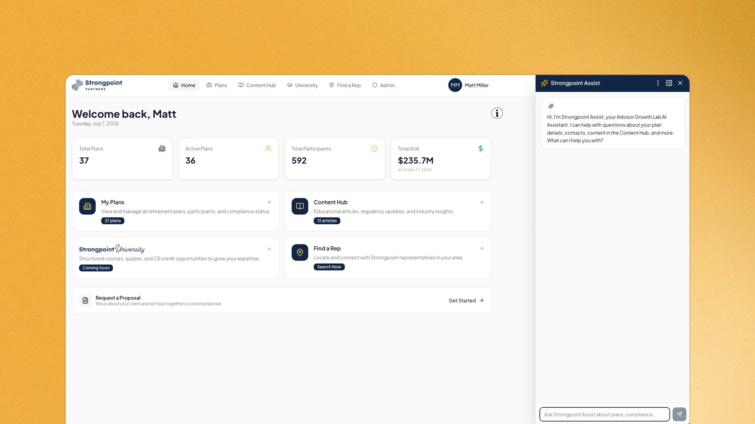 Strongpoint's AGL AI Assistant