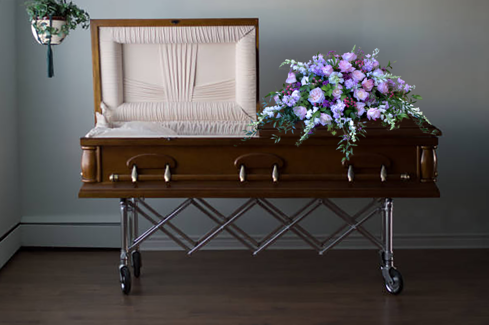Casket Covers — Funky Mountain Flowers