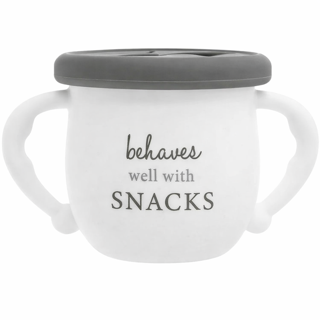 Behaves Well 3.5" Silicone Snack Bowl with Lid