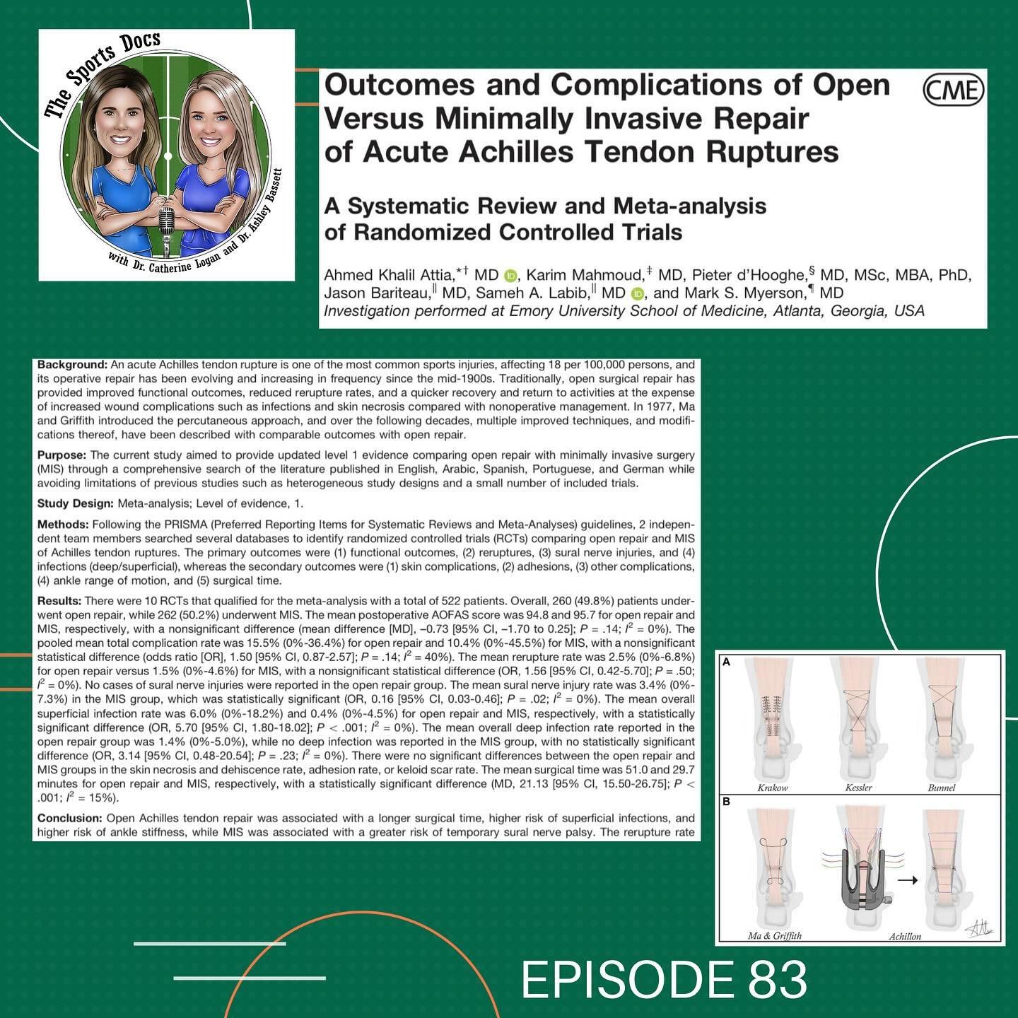 ✨NEW episode is LIVE!✨

We continue our chat with Dr. Bonnie Chien [ @happiebonnie ] &mdash; a board-certified orthopaedic foot and ankle surgeon and Assistant Professor at Columbia New York Presbyterian [ @orthocolumbia @nyphospital ]. In this episo