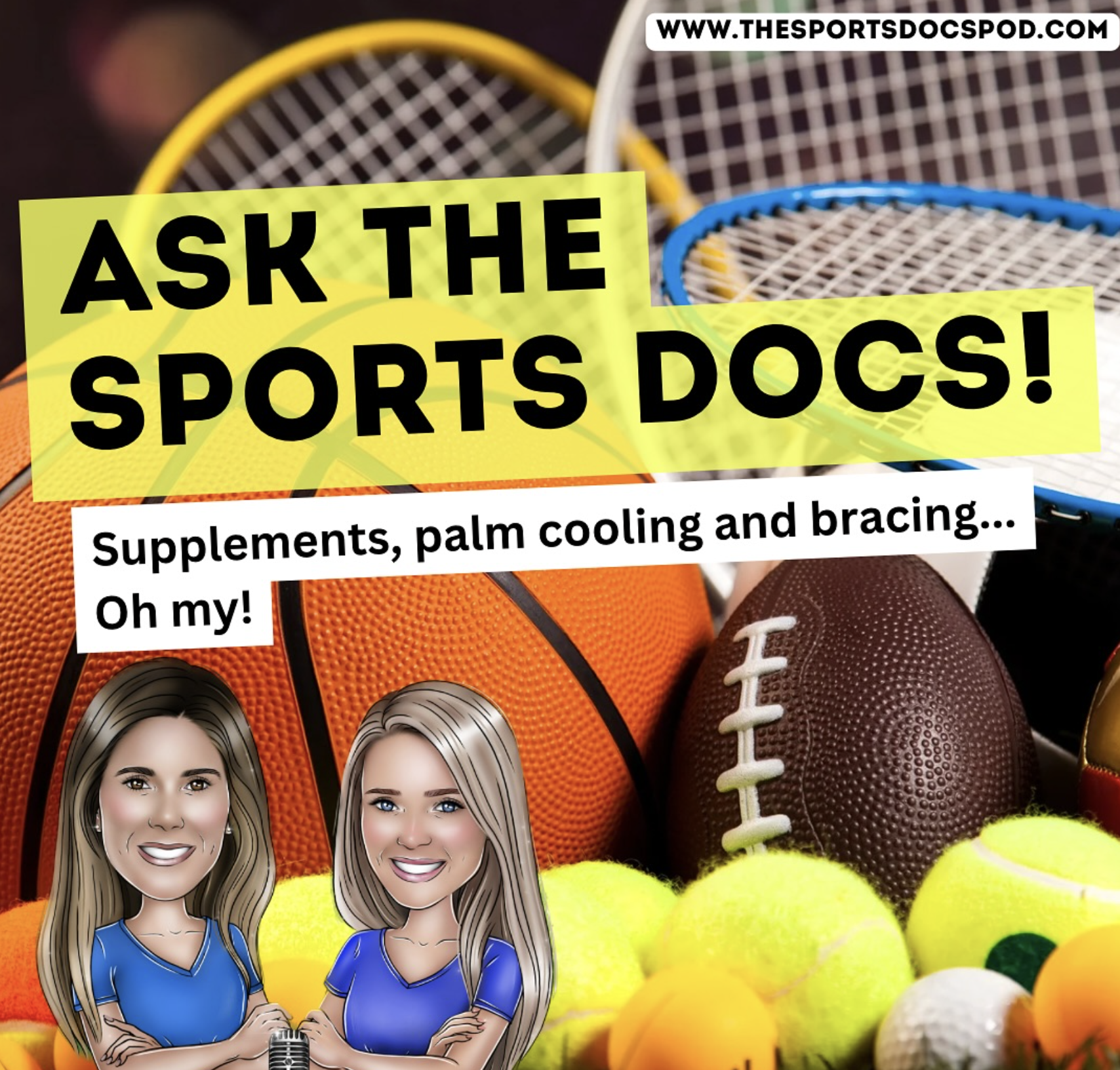 Episode 147: ATSD: Supplements, Palm Cooling and Bracing.. oh my!