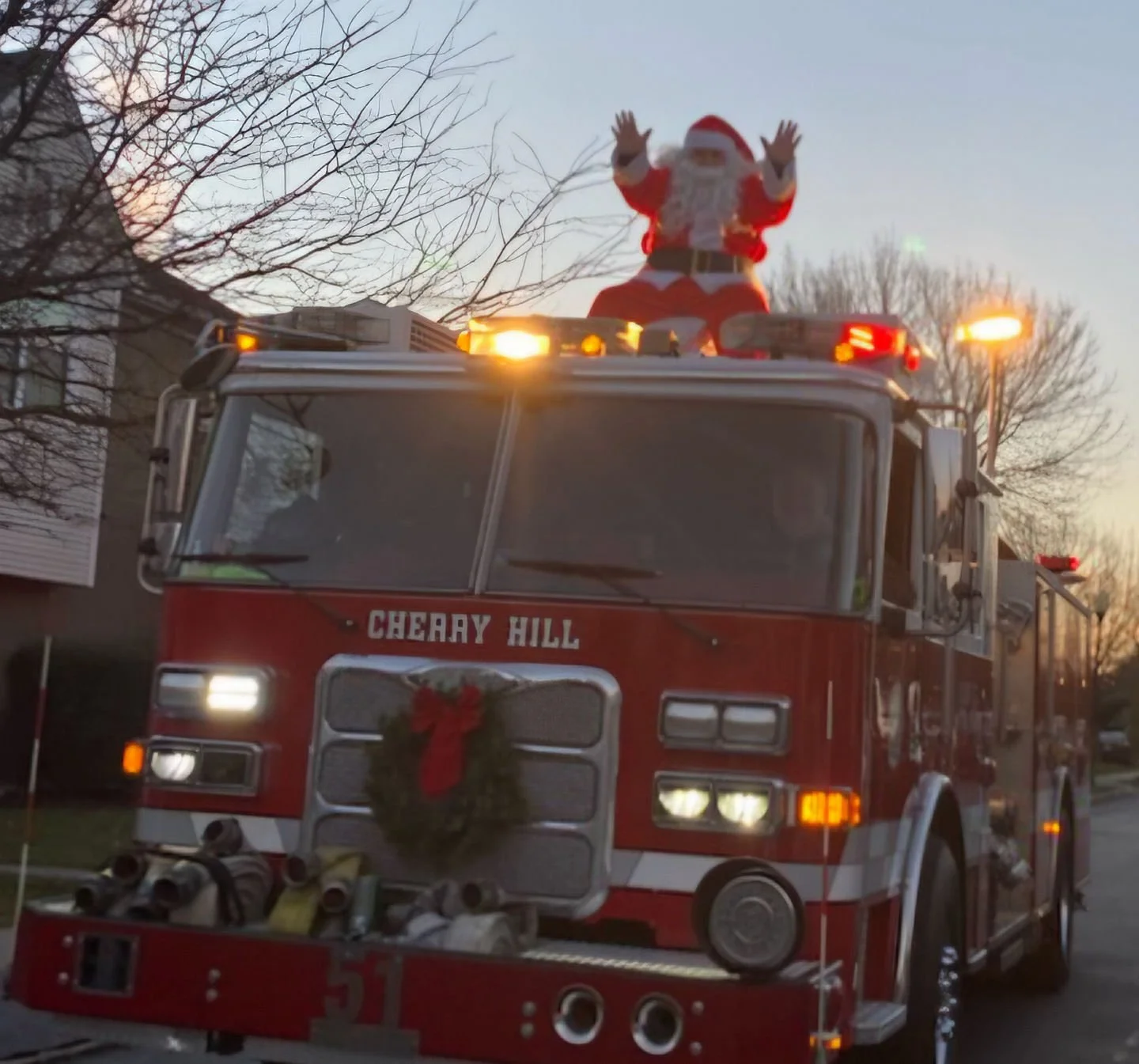 ❄️Santa's coming to Burroughs Mill Today❄️