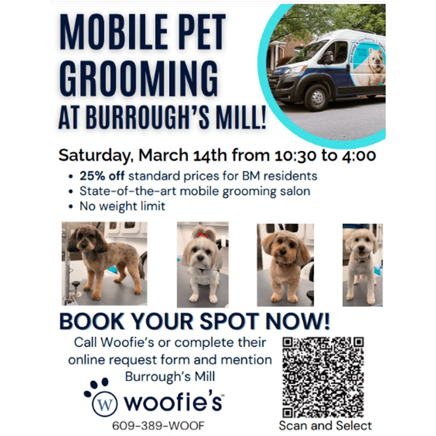 🐶BM Family today in the clubhouse is Woofie's!!!🐶
#Woofies #LiveBurroughsMill.Com #MakeBurroughsMillYourHome #KindnessFirst #BeKind #BeBrave #NowLeasing #Renting #March2026 #PayItForward #BurroughsMill #LoveWhereYouLive #CherryHillNj #BehindCherryH