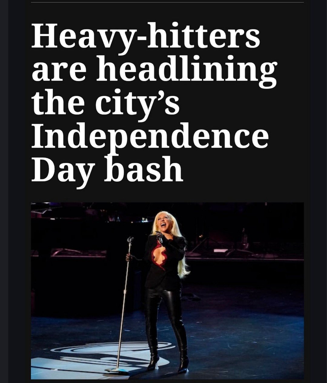 🎉SAVE THE DATE: Free Concert with Christina Aguilera, Will Smith, DJ Jazzy Jeff, Jill Scott, The Roots, Seal, State Property, Kathy Sledge, Infinity Song, and more special guests will celebrate America&rsquo;s 250th Anniversary and Philadelphia&rsqu