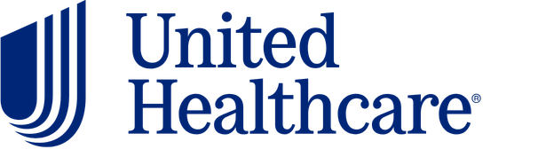 United Healthcare logo in blue with stylized 'U' and 'United Healthcare' text
