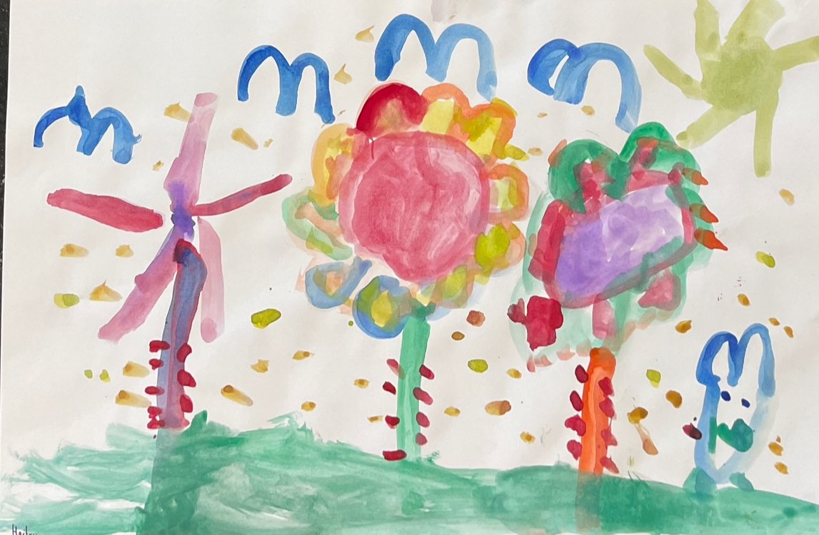 Pre-K Watercolor Gardens