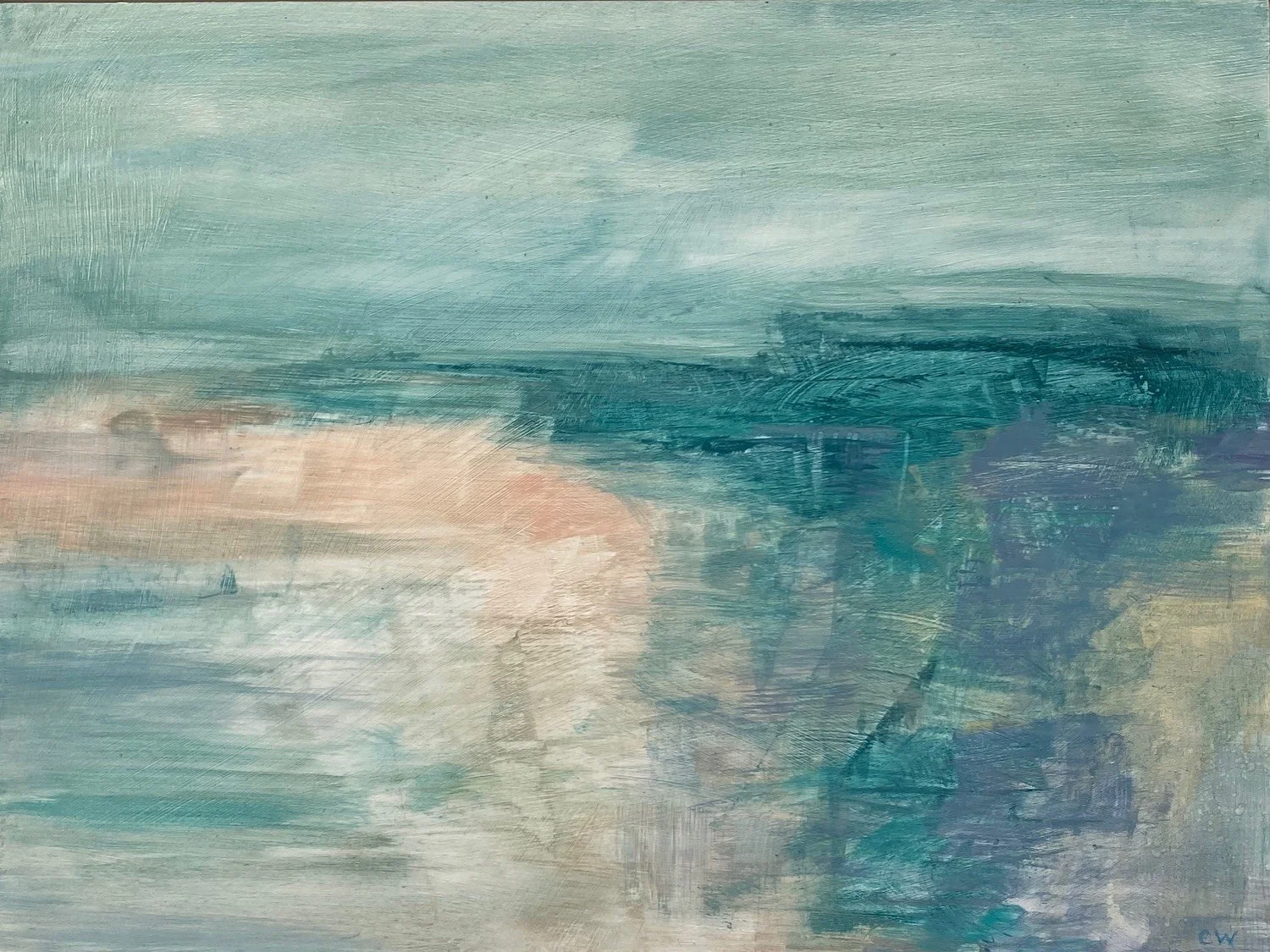 Slow Rhythm, available at The Milton Art Gallery, Crathes, H 30 x W 42 cm, £385