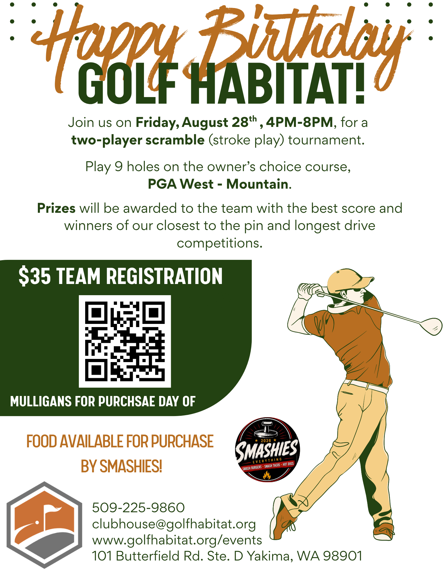 Golf Habitat One-Year Anniversary Tournament