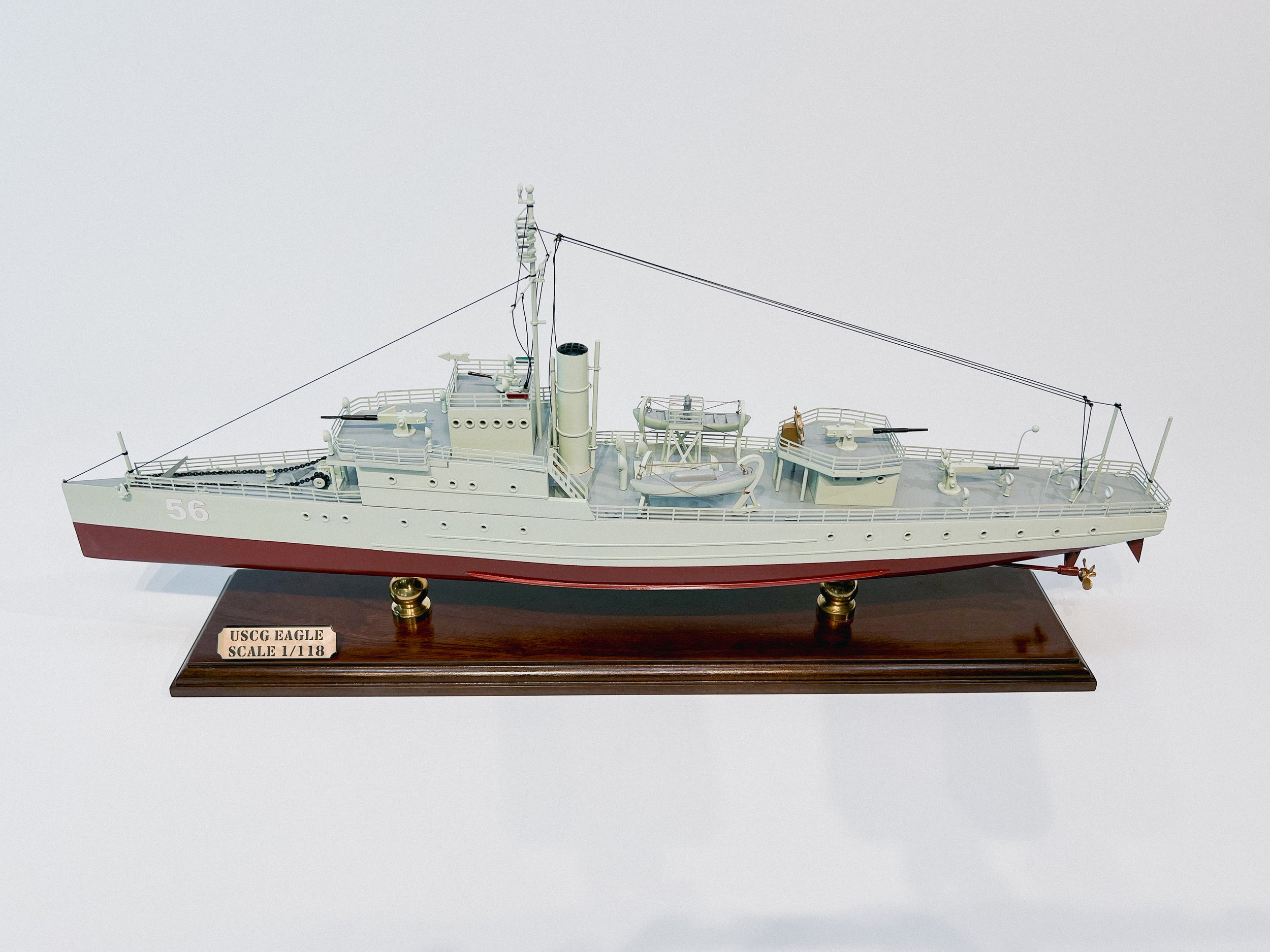 U.S.S. Eagle 木製モデル船 Eagle USCG Model Ship |Exclusive | For 