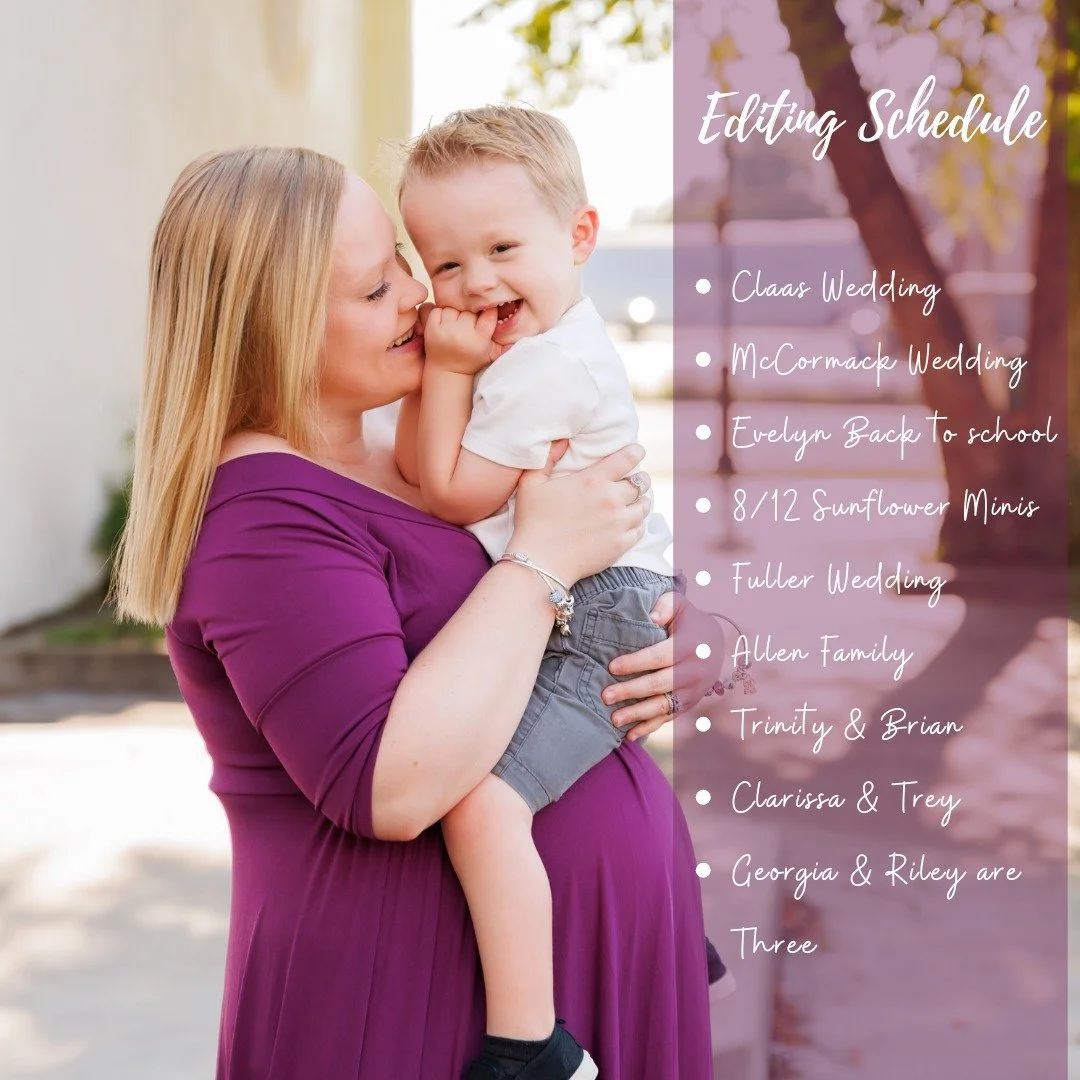 I will be trying to knock out editing tonight and this weekend pretty heavily so keep an eye on your messages if you have a session in the que. 

Thank you all for your patience.