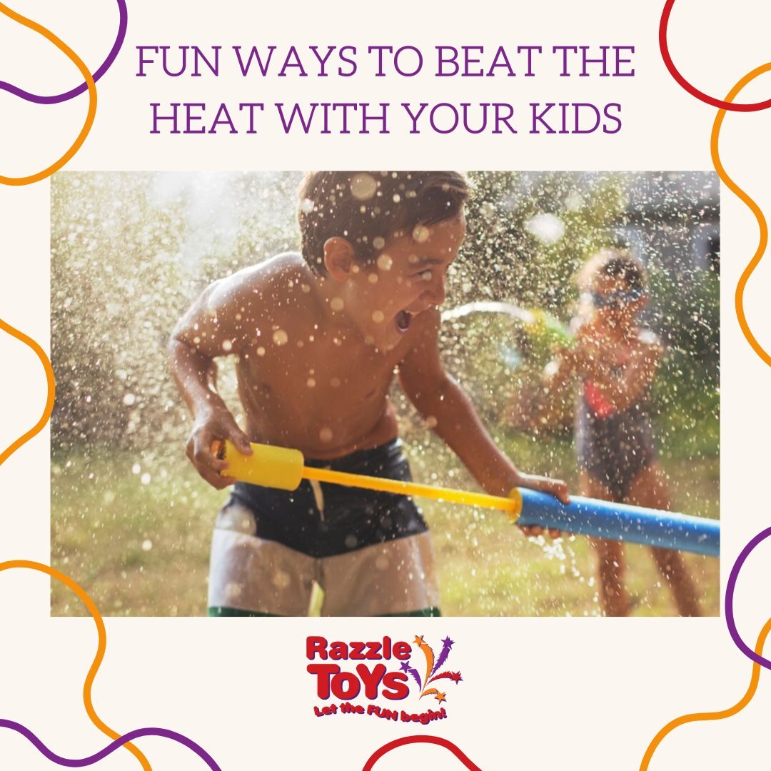 Summertime is here, and the temperatures are soaring! When the sun is blazing, it's time to get creative and find ways to keep cool. What better way to beat the heat than by engaging in some fun activities with your kids? From epic super soaker fight