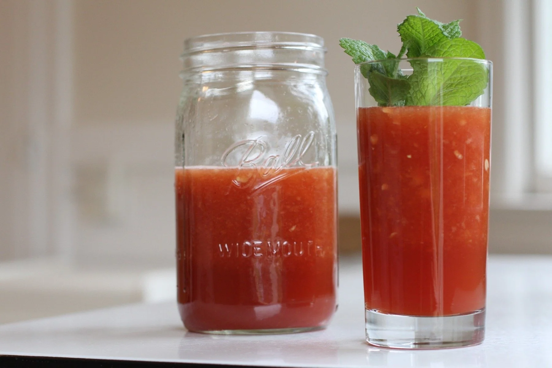 Summer Herbal Watermelon Tonic