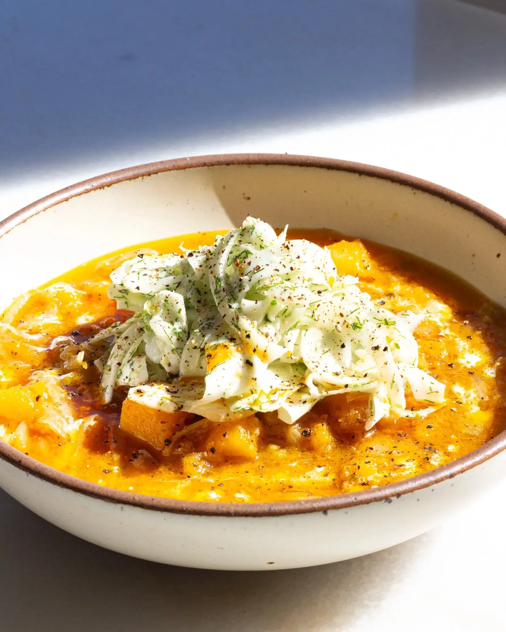 Fennel &amp; Butternut Squash Soup 