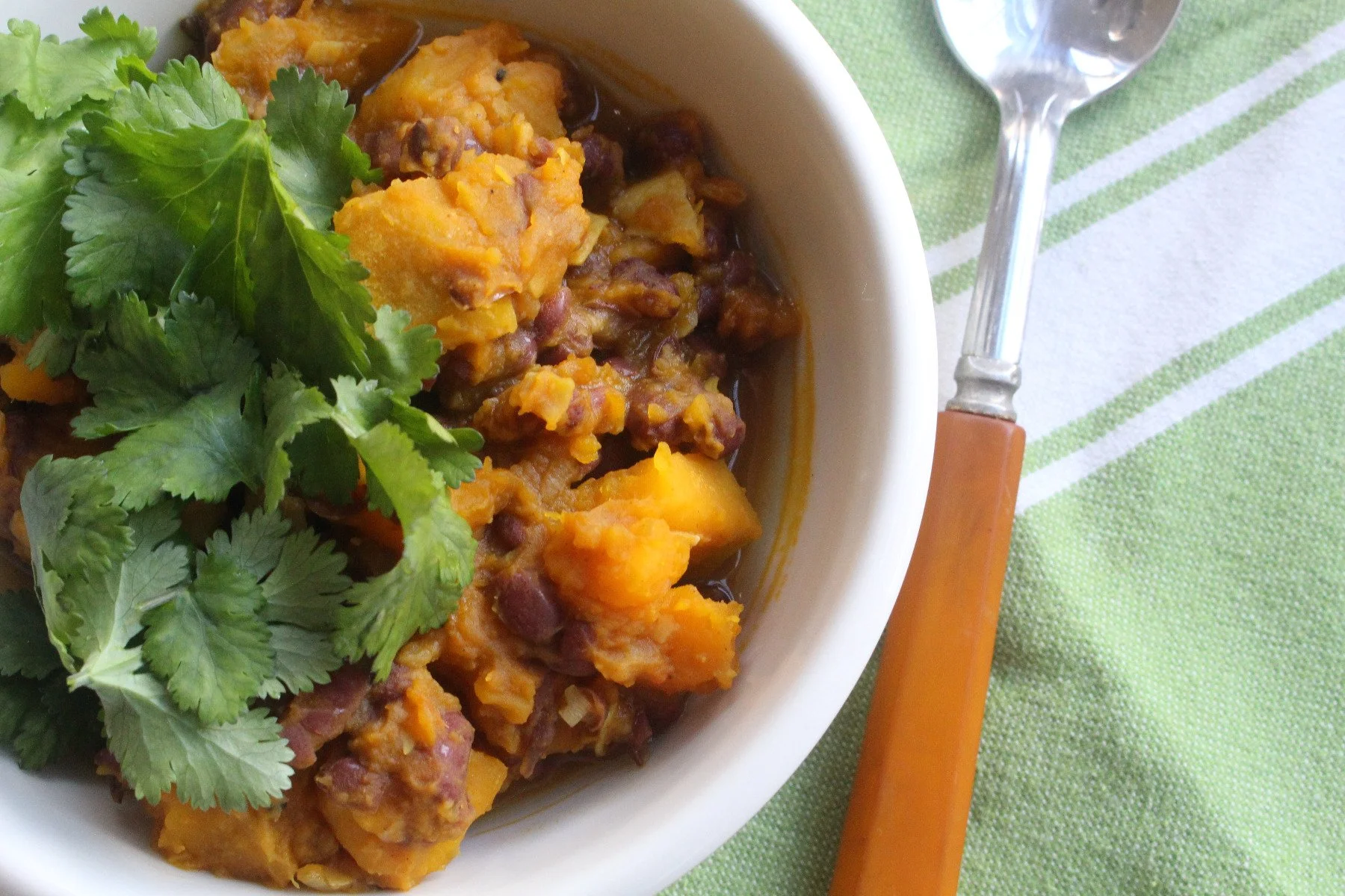 Winter Squash and Adzuki Bean Curry Recipe