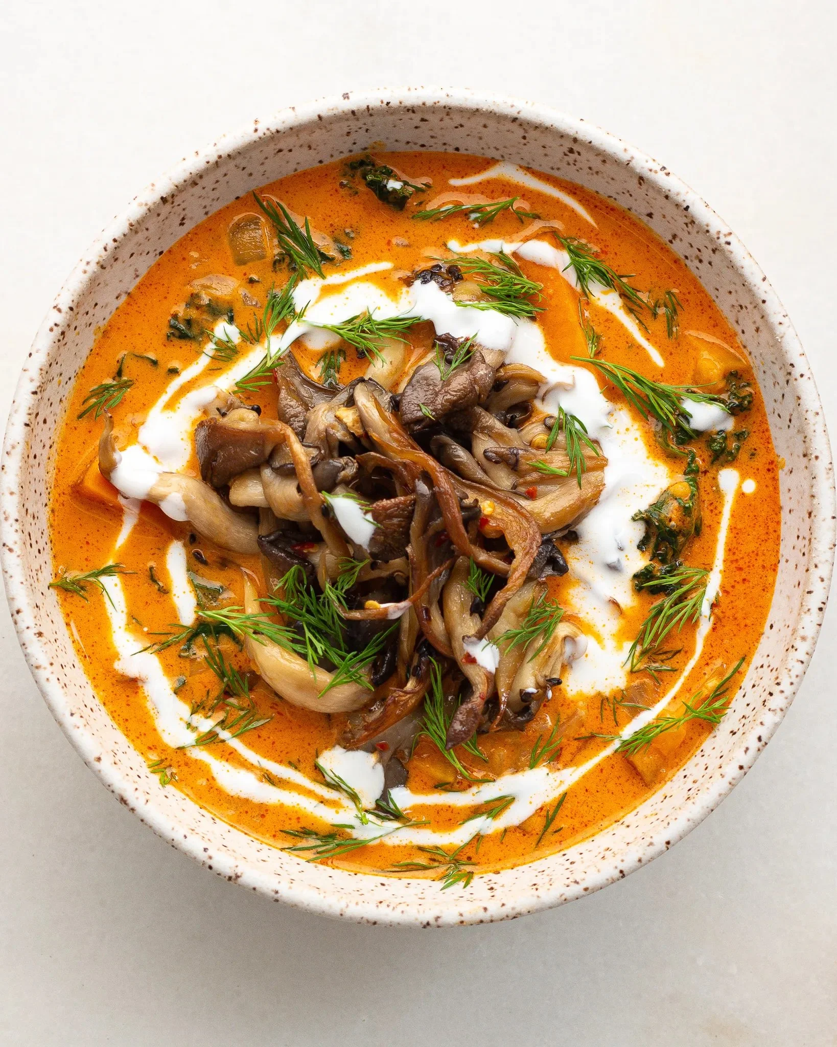 Gochujang Sweet Potato Soup