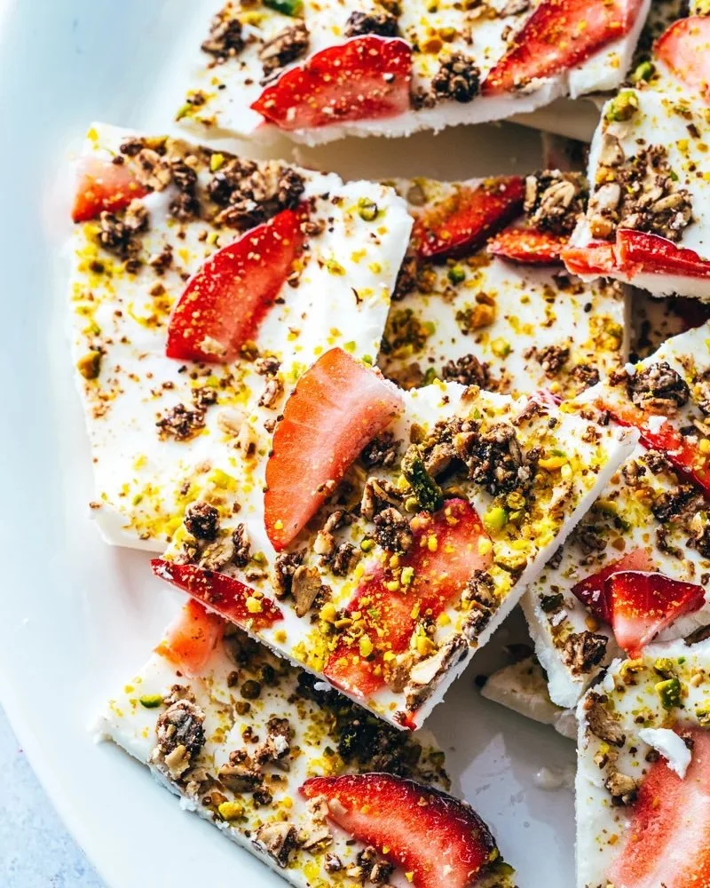 Frozen Yogurt Bark