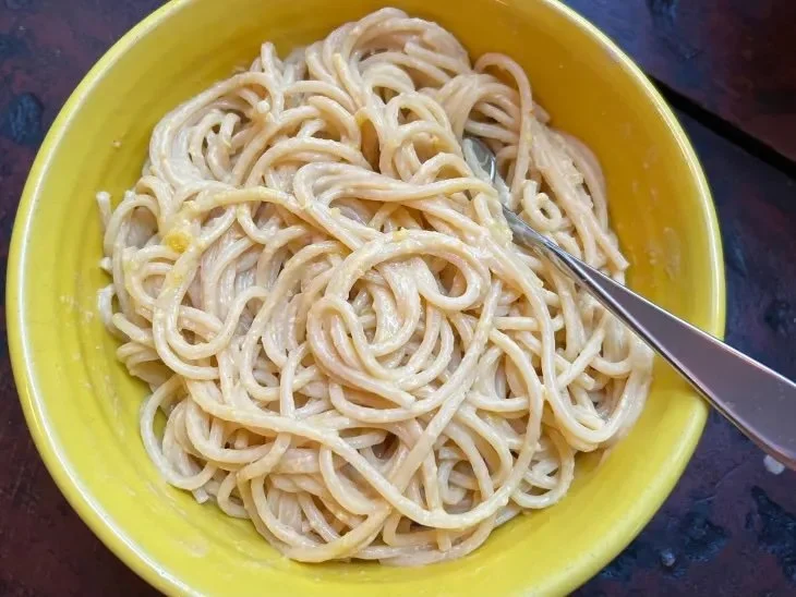 Easy, but delicious two-ingredient pasta