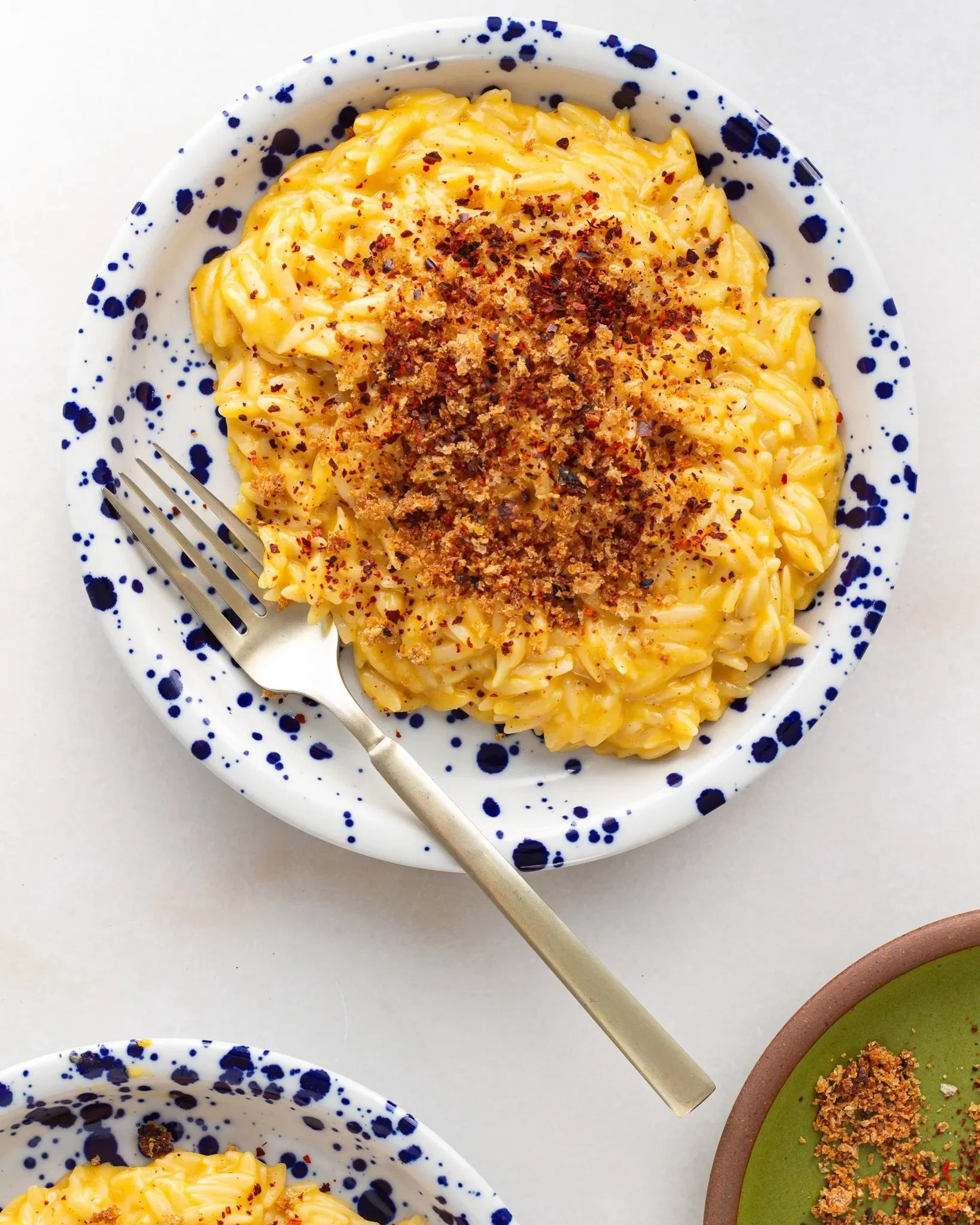 Cheesy Butternut Squash Orzo