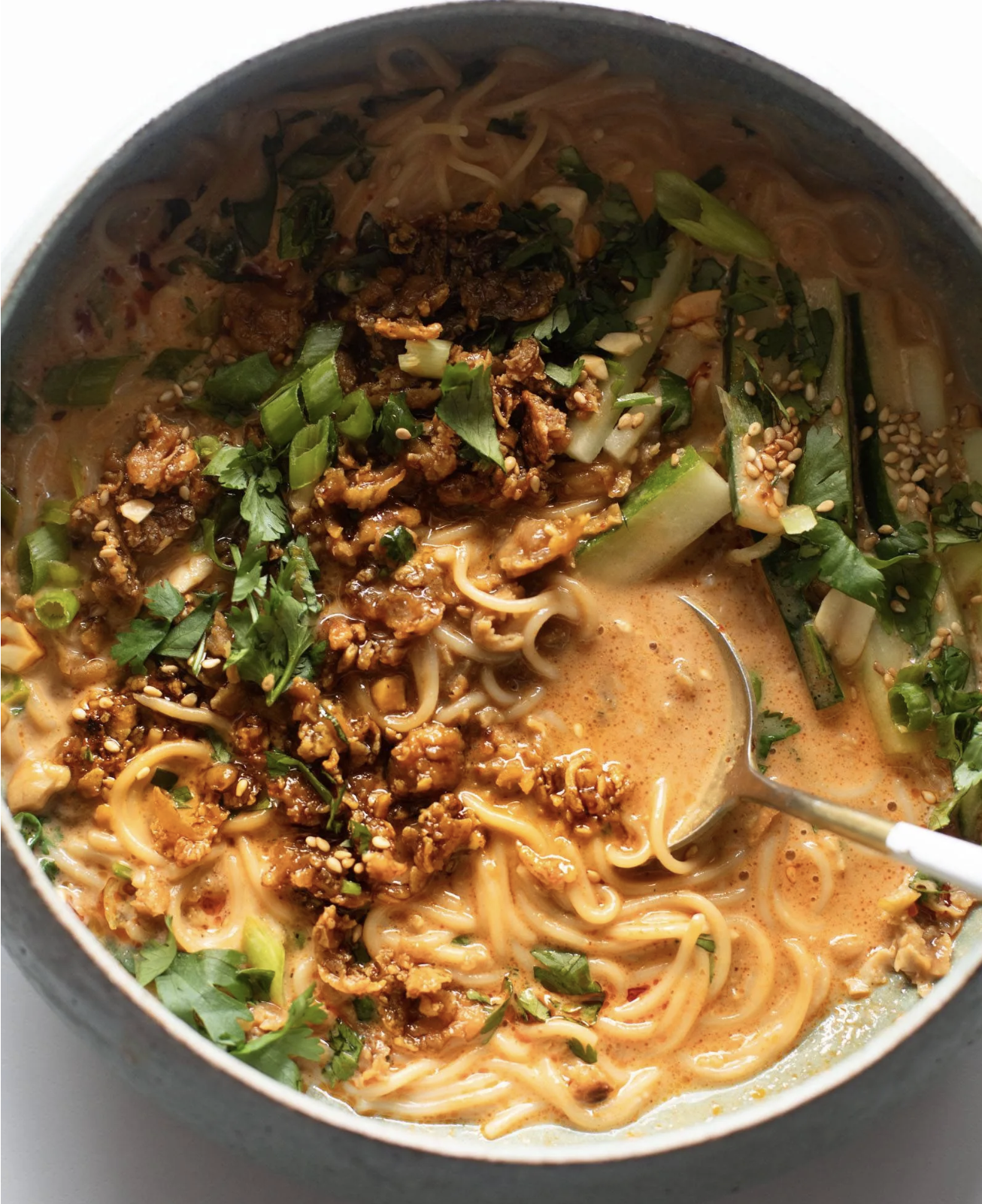 Miso Peanut Ramen Bowls