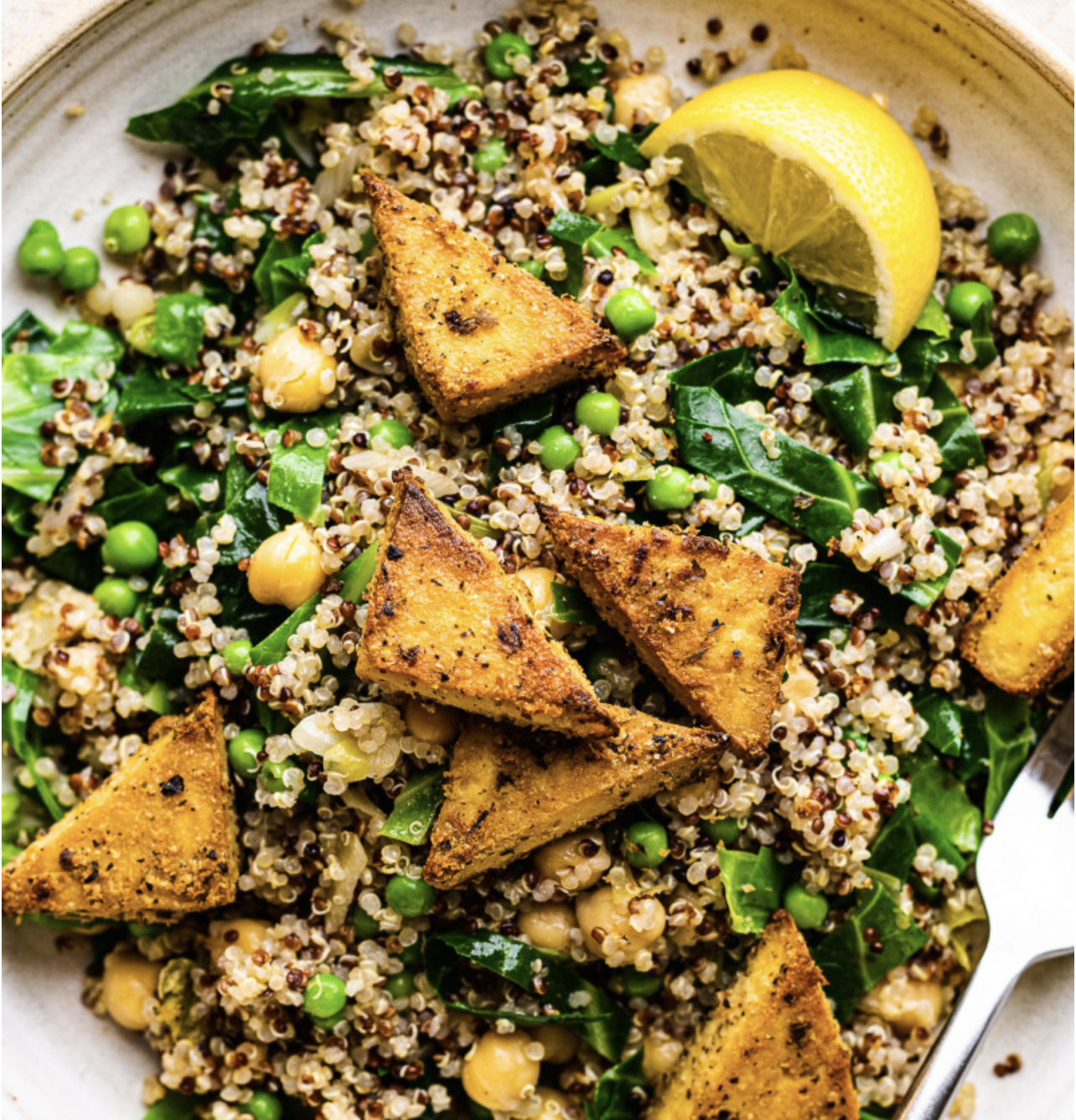 Quinoa and Greens Superbowl