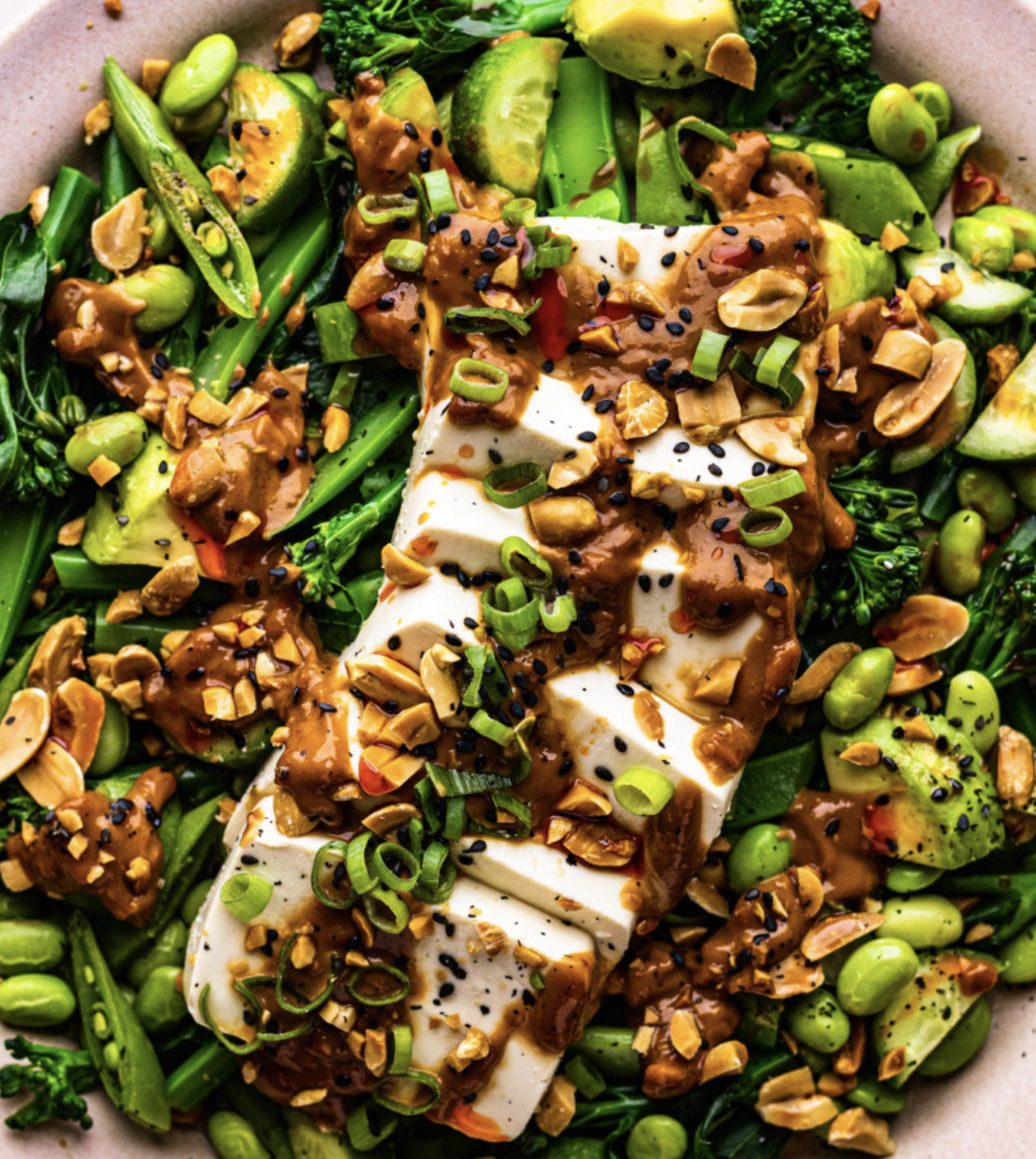 Silken Tofu Summer Salad