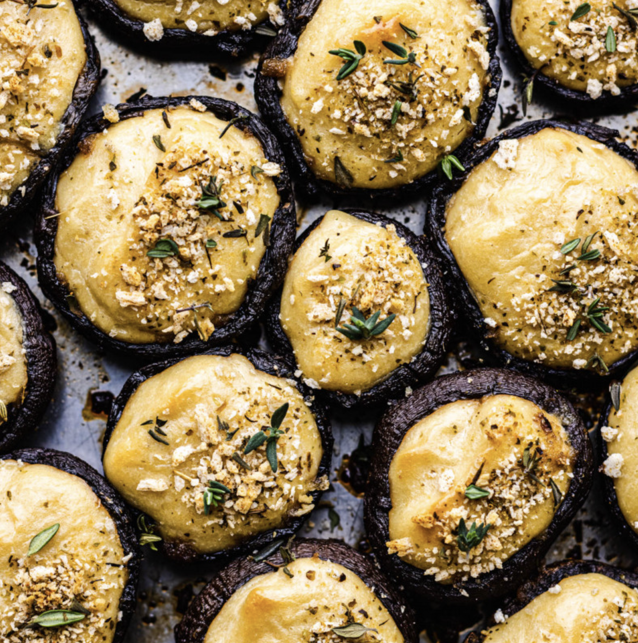 Dairy Free Stuffed Mushroom