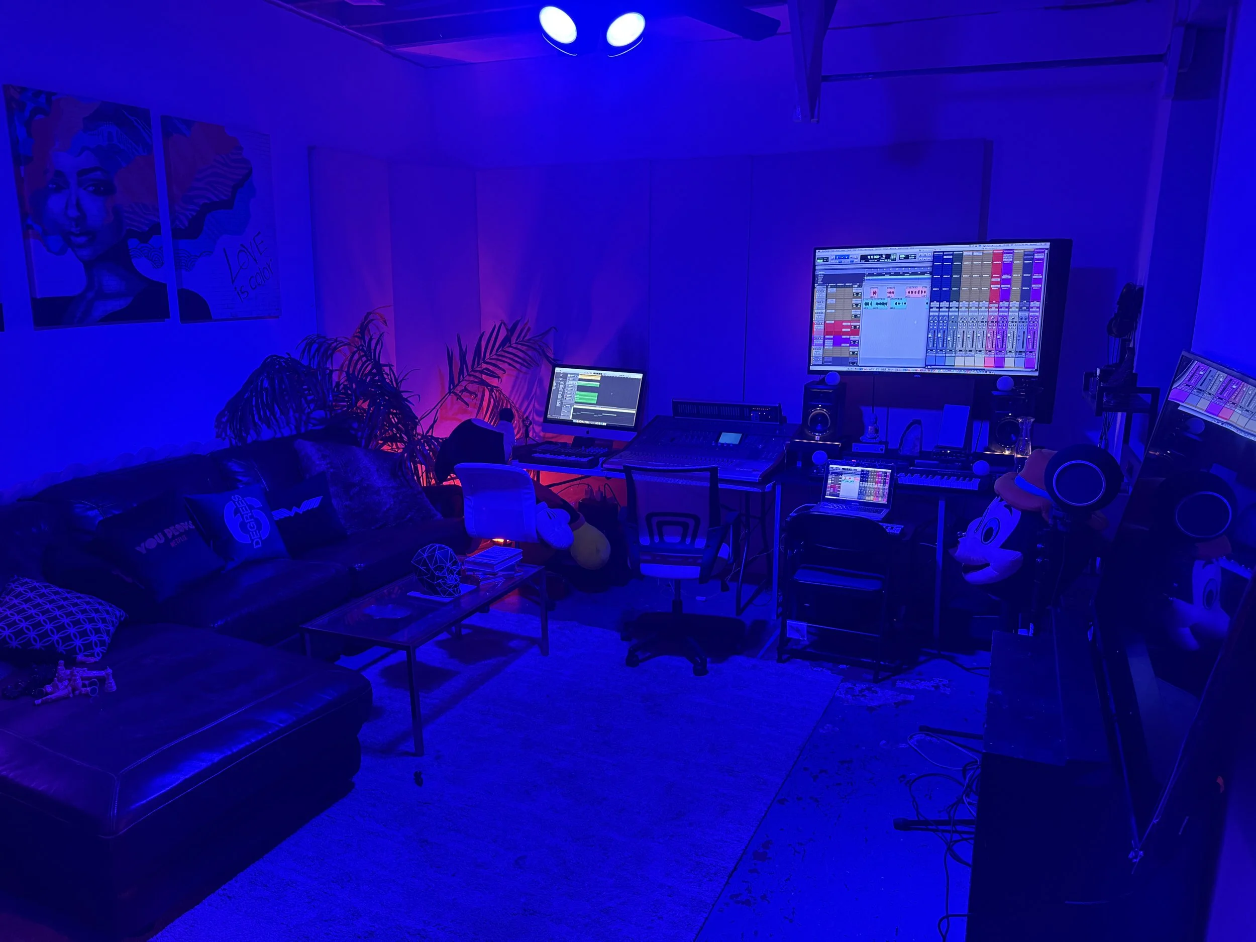 Atlanta Beltline Venue 4 Hour Rental (Art Gallery, Recording Studio/Rehearsal Room & Game Room