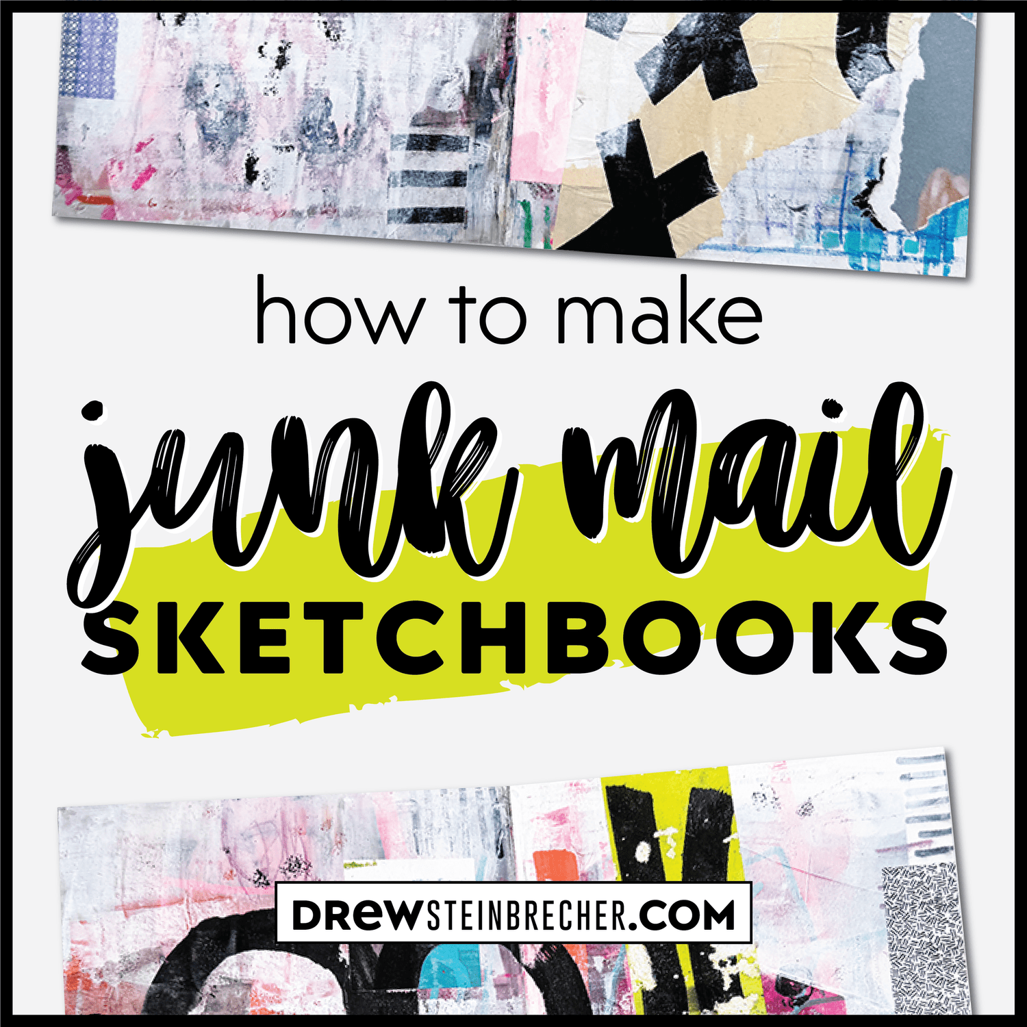 Tutorial: How to turn junk mail catalogs into sketchbooks — Drew ...