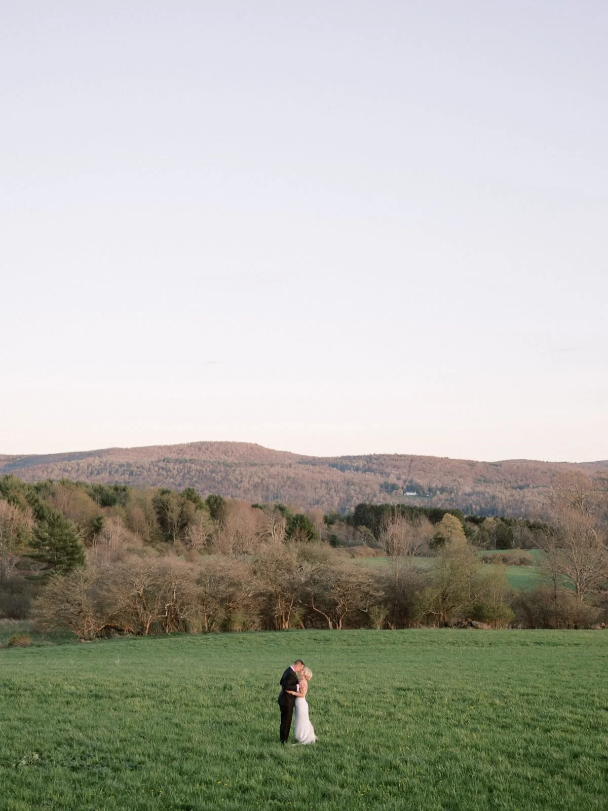 Mountain air, baby goats &amp; immaculate vibes. Carrie &amp; Dan married. #goldenhourstudios