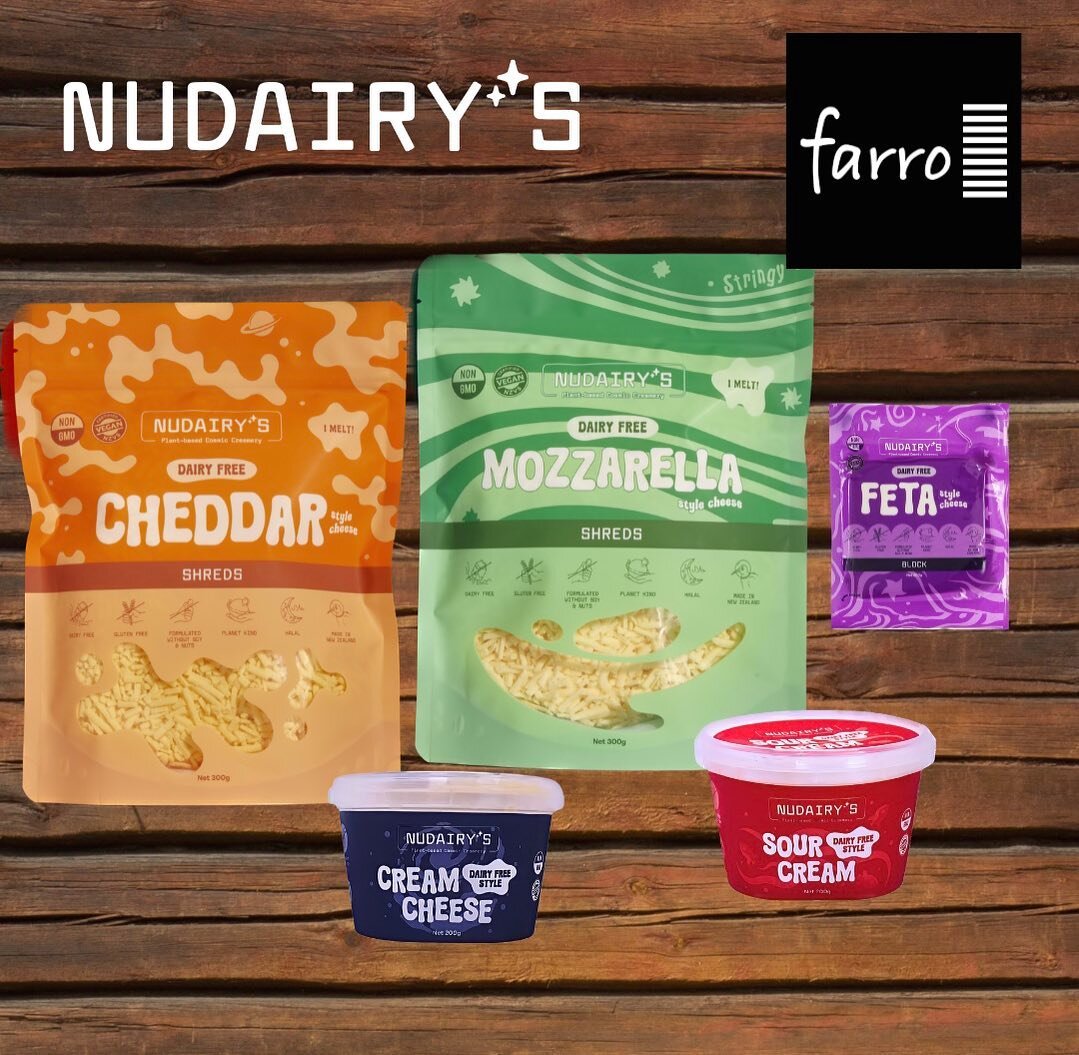 NOW AVAILABLE AT FARRO 👏 🥰  @farrofresh 

#vegan #dairyfree #vegancheese #plantbased #nudairy #NZ #veganeats #madeinNZ #plantpowered #yum #cheese #health #australia #farrofresh